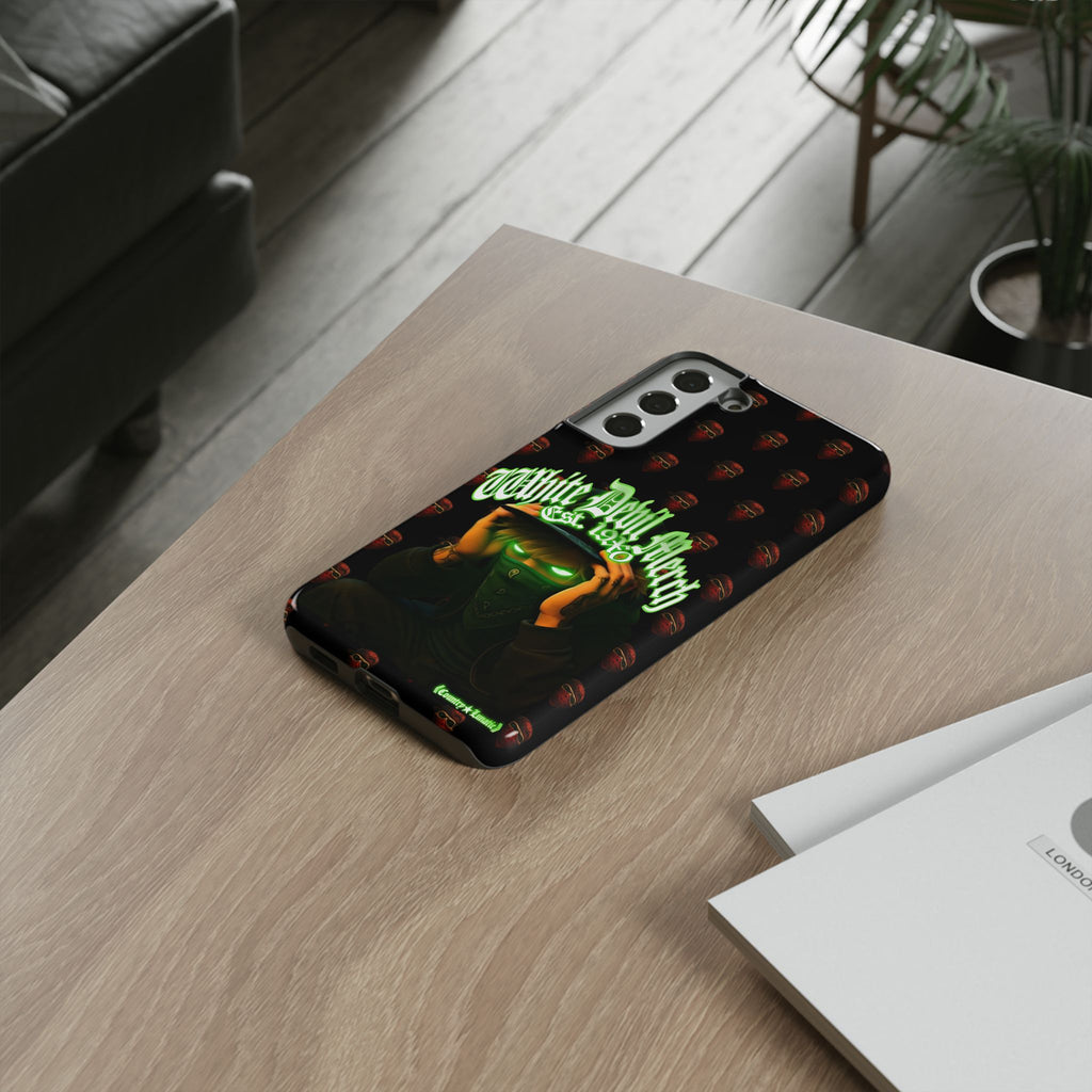 Phone Cases - White Devil Merch Collection for iPhones and Google Phones