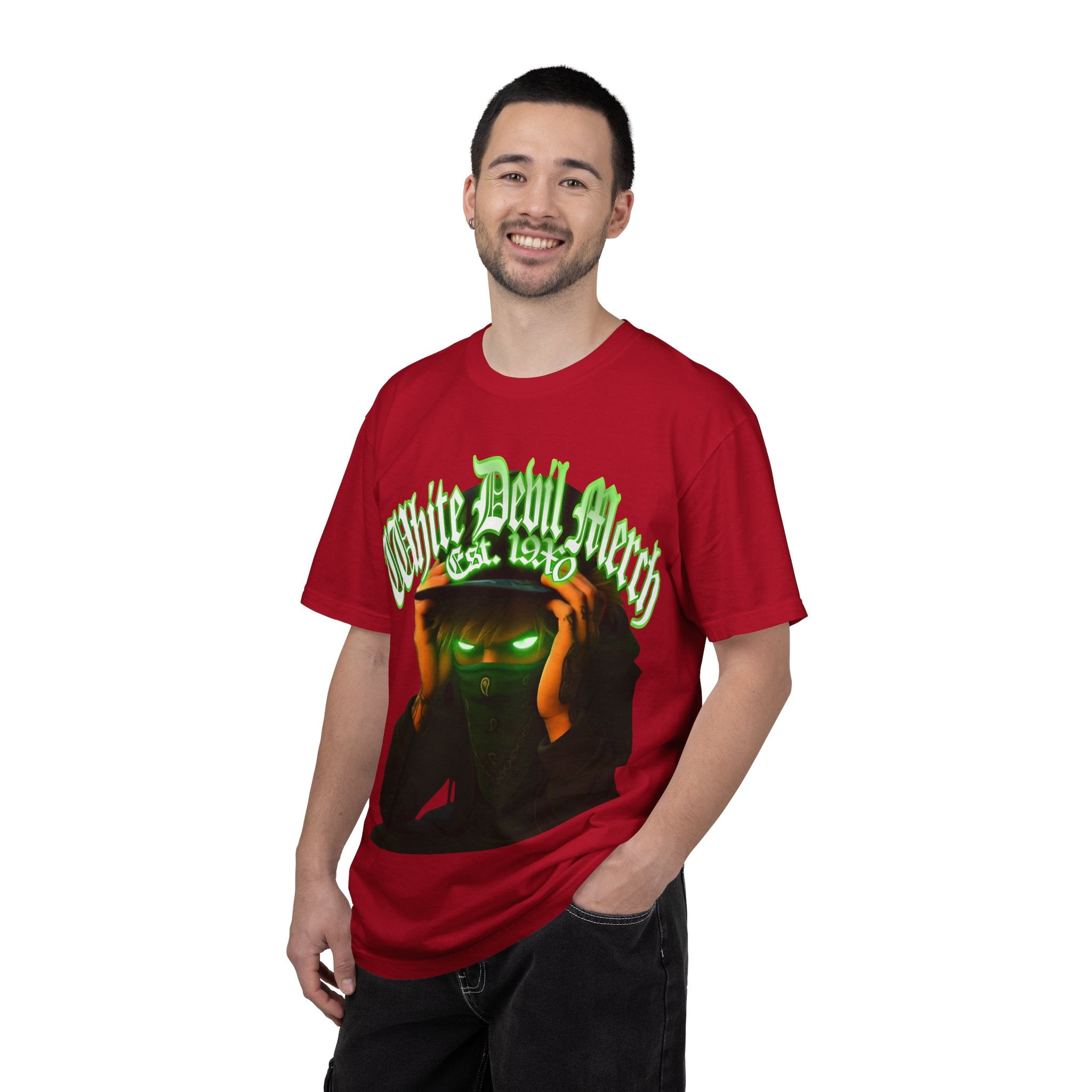 T-Shirt Lunatic Nation Logo Country Lunatic Unisex Garment-Dyed Tee