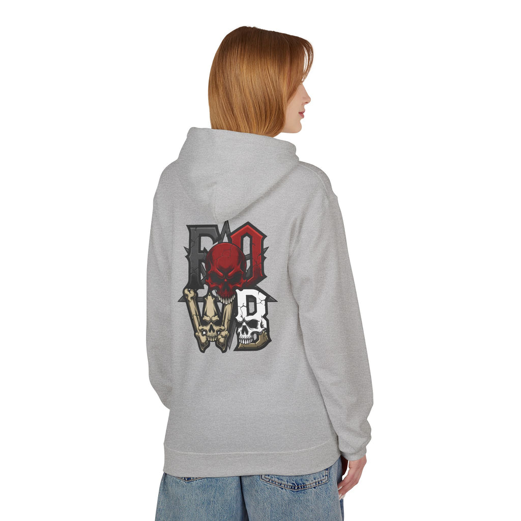 F.O.W.B. Back Art Hoodie — Graphic Midweight Fleece Sweatshirt