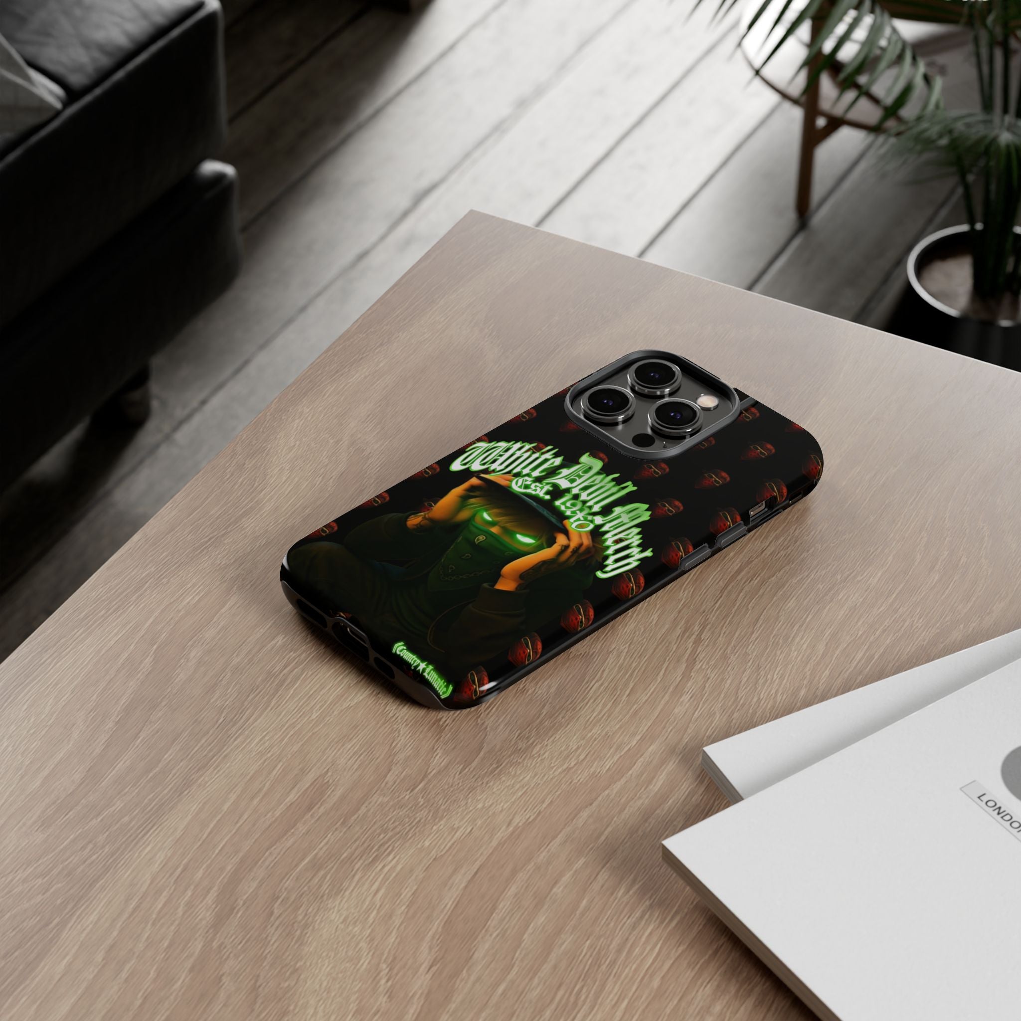 Phone Cases - White Devil Merch Collection for iPhones and Google Phones