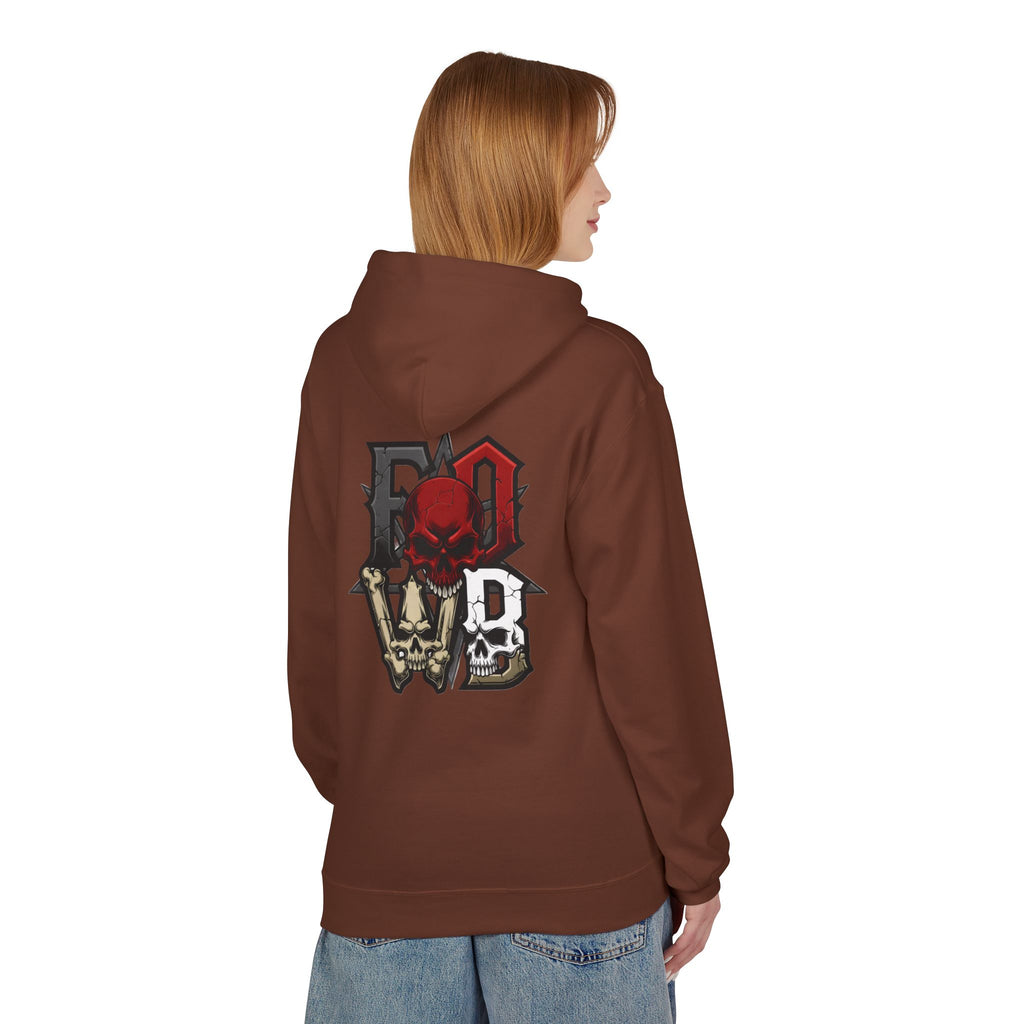 F.O.W.B. Back Art Hoodie — Graphic Midweight Fleece Sweatshirt