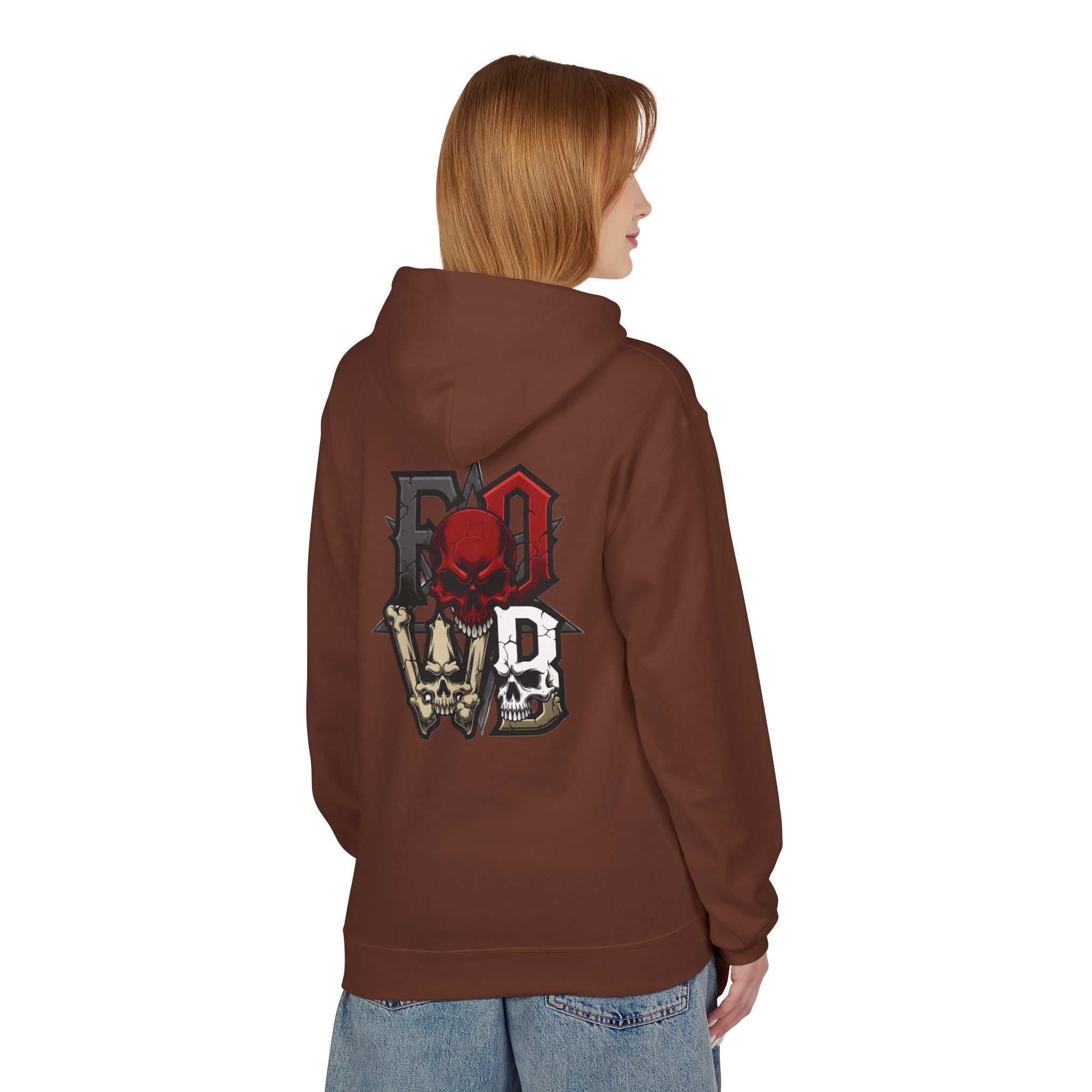 F.O.W.B. Back Art Hoodie — Graphic Midweight Fleece Sweatshirt