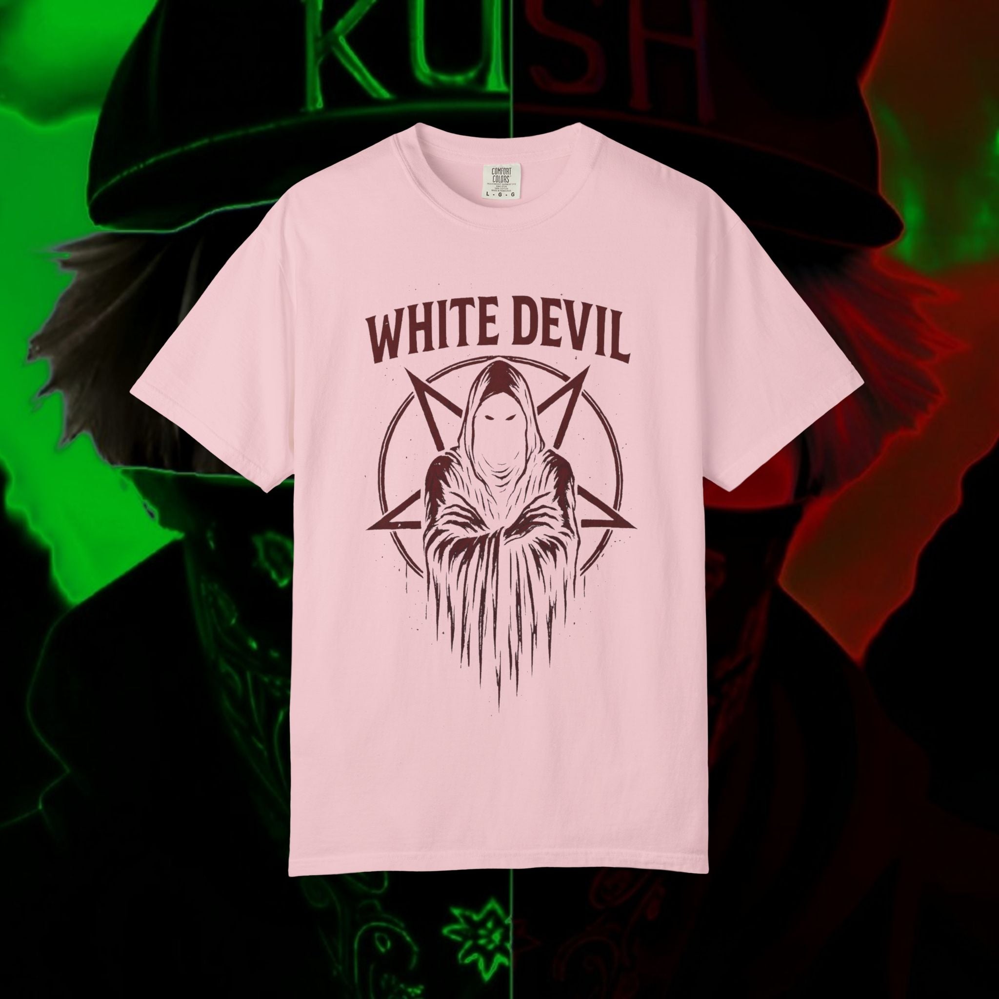 Garment-Dyed T-shirt Country Lunatic & Lunatic Nation Demonic Intentions Edition