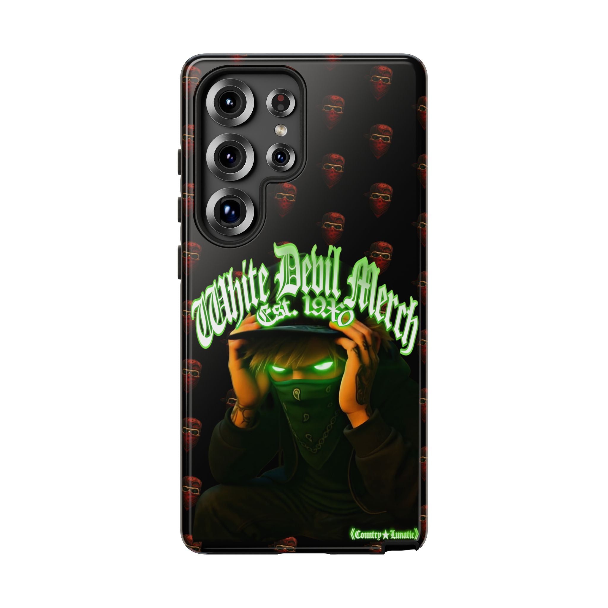 Copy of Copy of Phone Cases - White Devil Merch Collection for iPhones and Google Phones