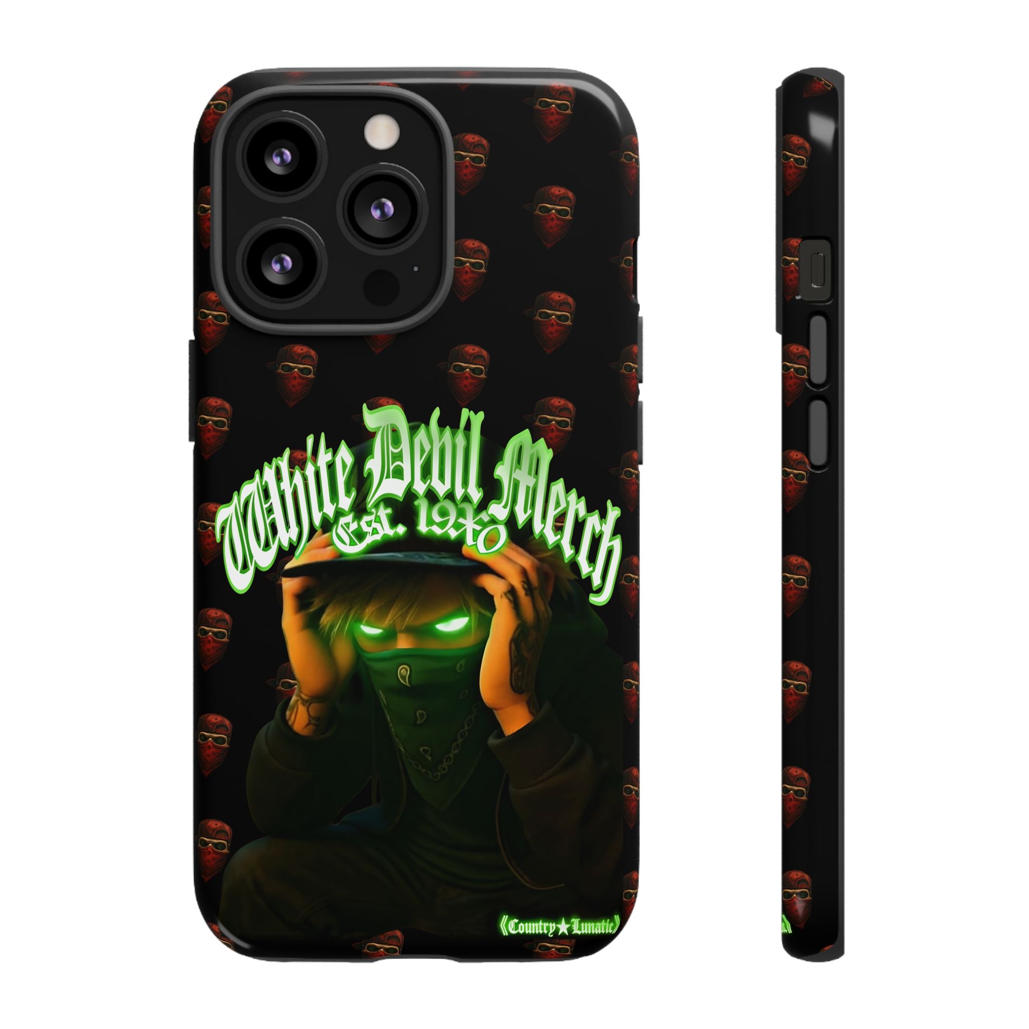 Copy of Copy of Phone Cases - White Devil Merch Collection for iPhones and Google Phones