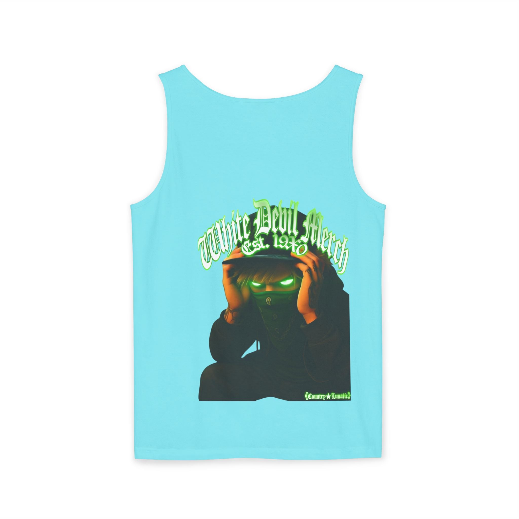 Tank Top White Gorilla Wife Beater Tank Unisex Garment-Dyed Collection