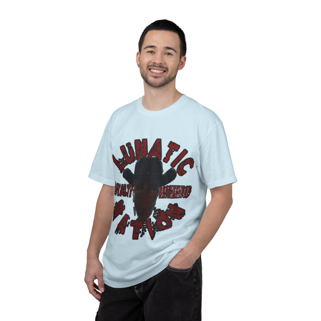 Lunatic Nation Unisex T-Shirt - Country Rebel Graphic Tee