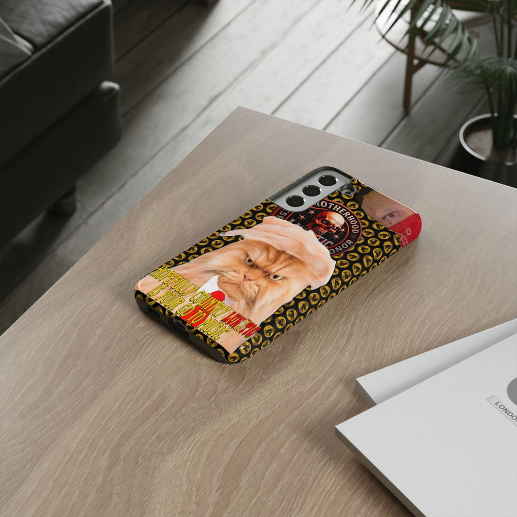 Phone Case - Kitty Country Lunatic Music Lover