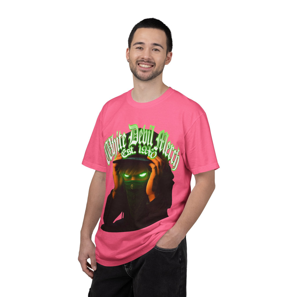 T-Shirt Lunatic Nation Logo Country Lunatic Unisex Garment-Dyed Tee