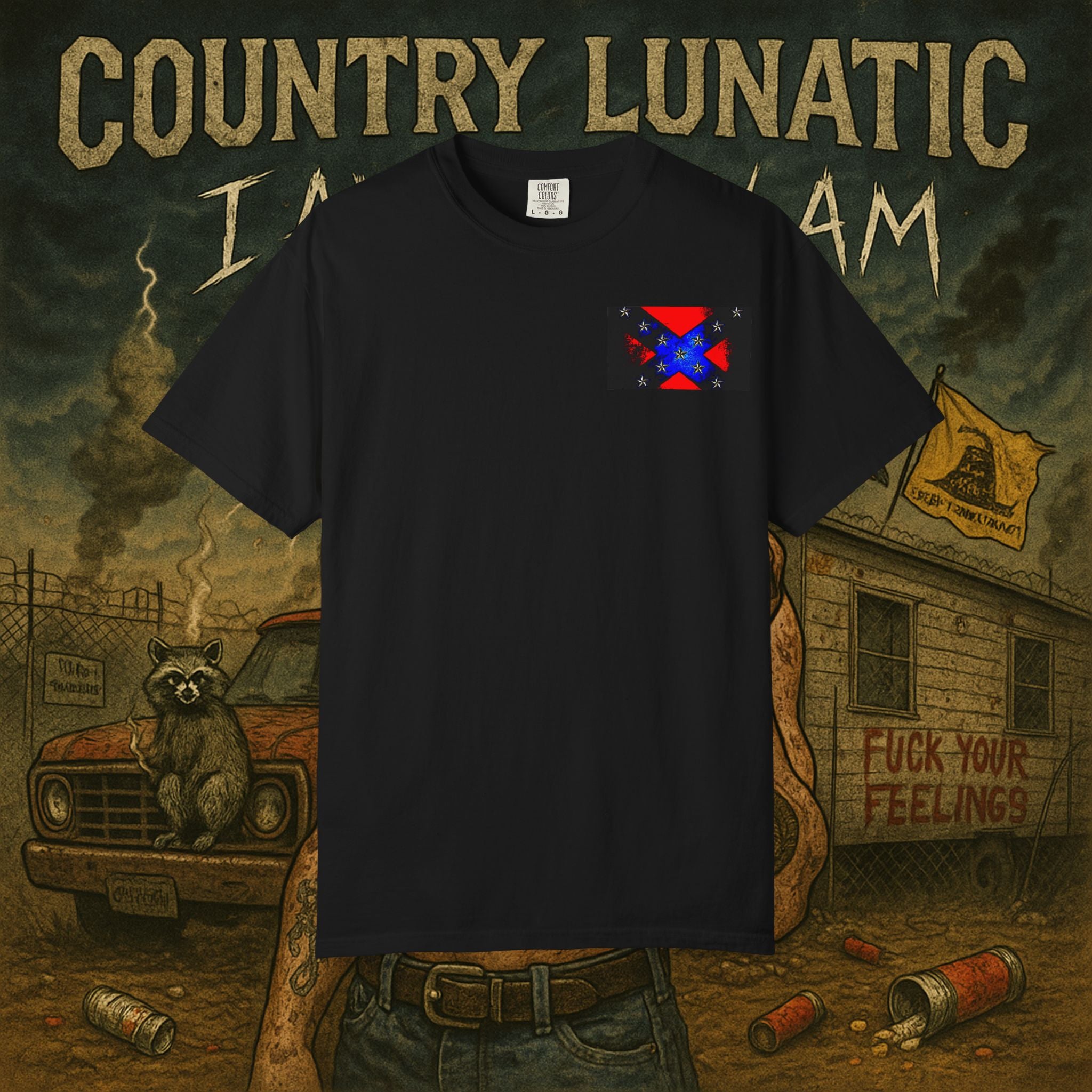 Copy of Country Lunatics Unisex T-shirt - For the Country Lunatic Fams