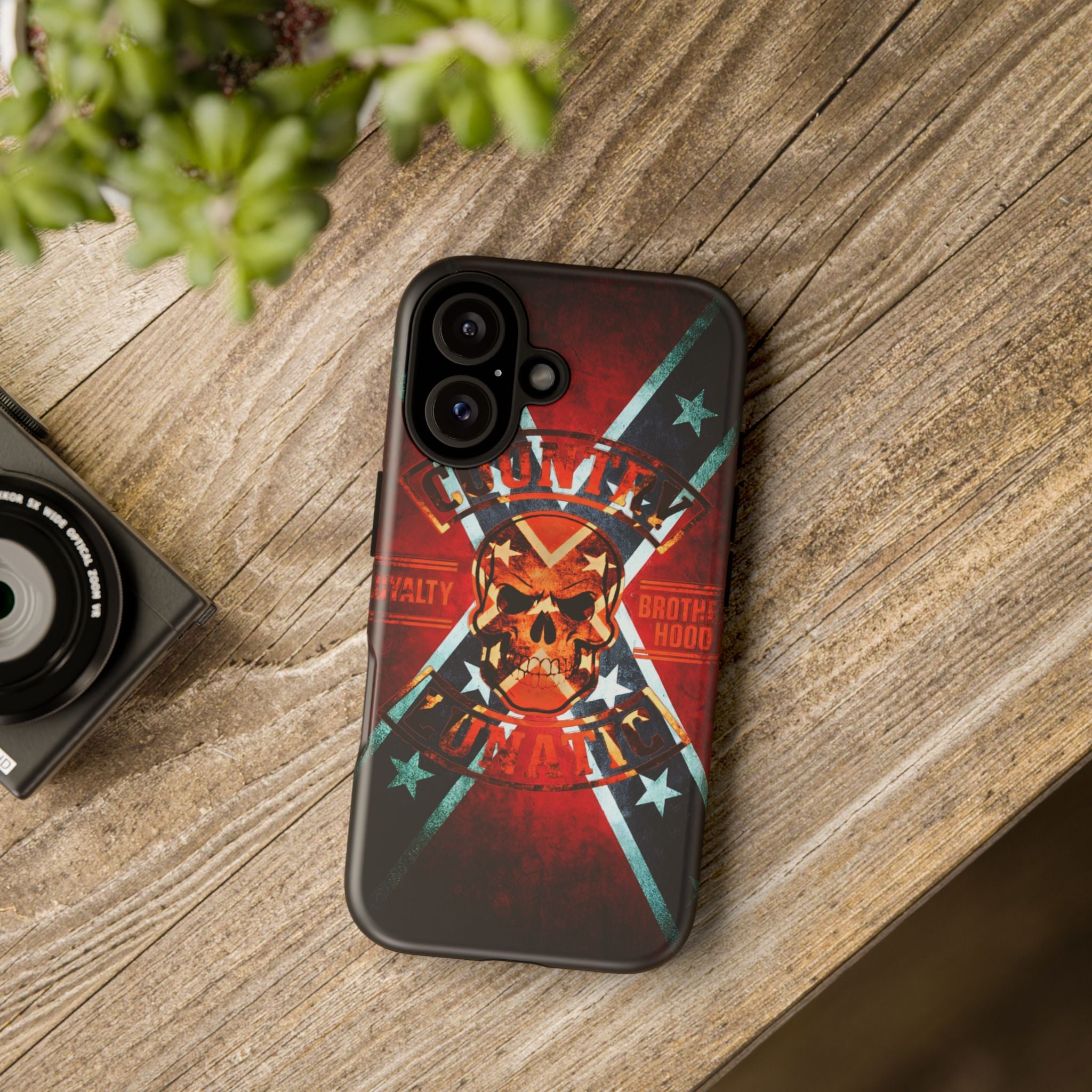 Phone Case - The Rebel Country Lunatic Tough Case