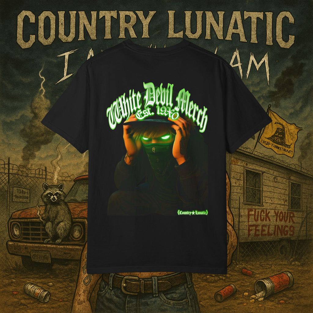 Country Lunatic Unisex T-shirt - 420 Roll Up Edition