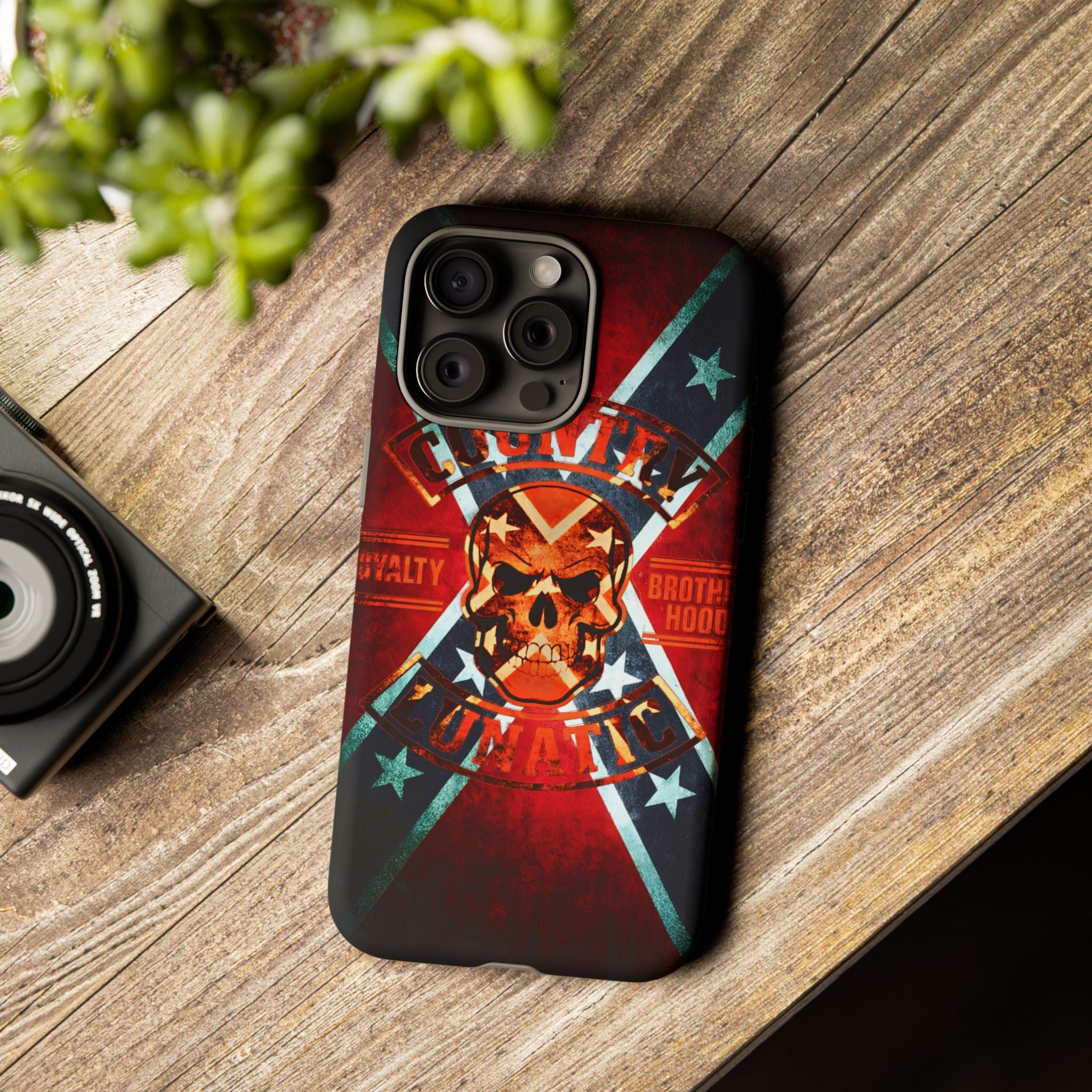 Phone Case - The Rebel Country Lunatic Tough Case