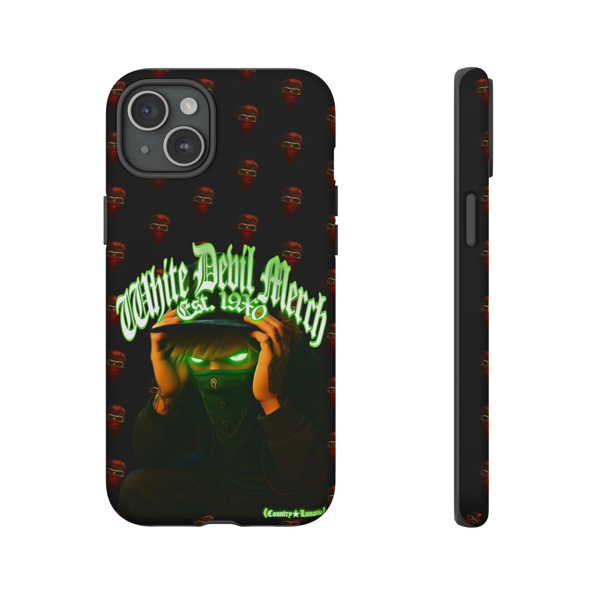 Copy of Copy of Phone Cases - White Devil Merch Collection for iPhones and Google Phones