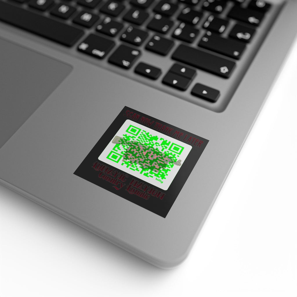 Country Lunatics QR Stickers for Real Support