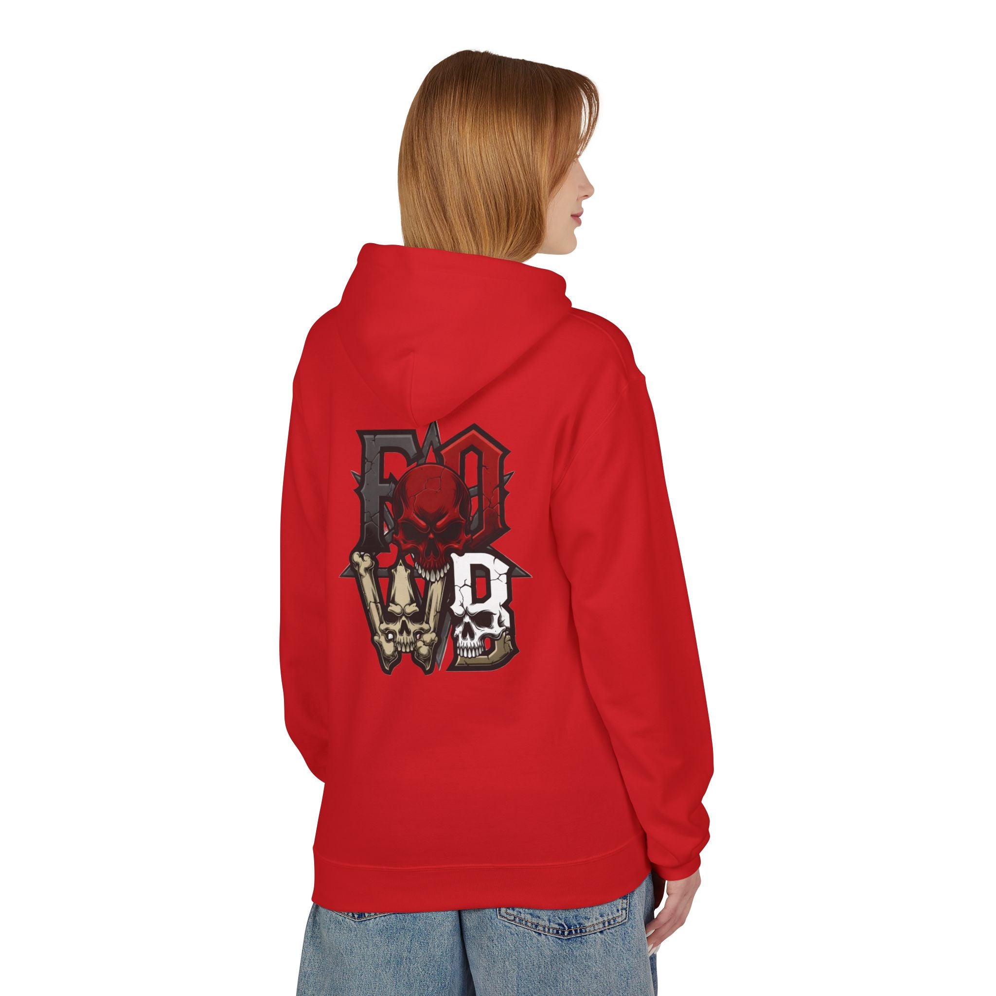 F.O.W.B. Back Art Hoodie — Graphic Midweight Fleece Sweatshirt