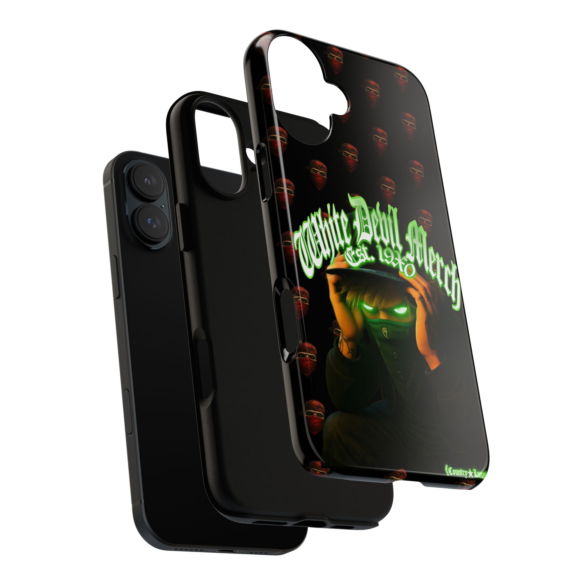 Phone Cases - White Devil Merch Collection for iPhones and Google Phones