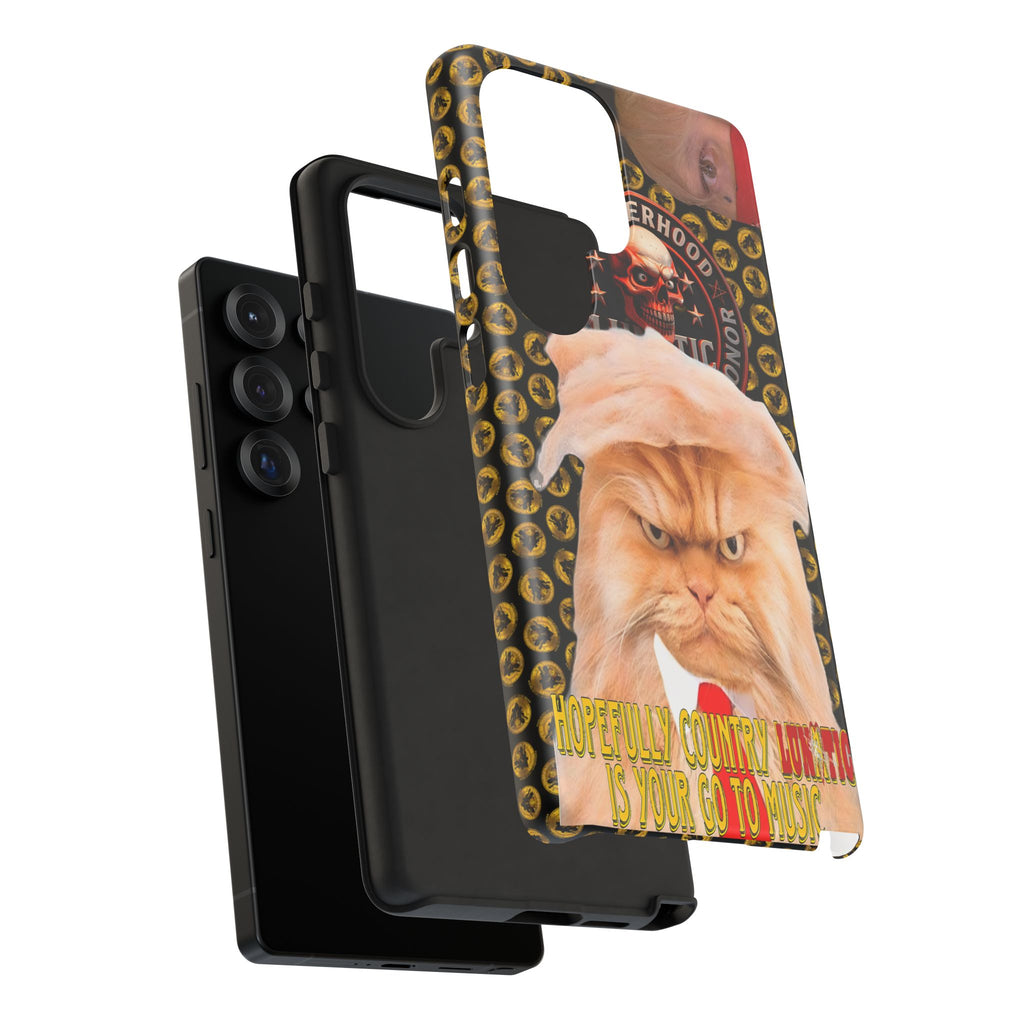 Phone Case - Kitty Country Lunatic Music Lover