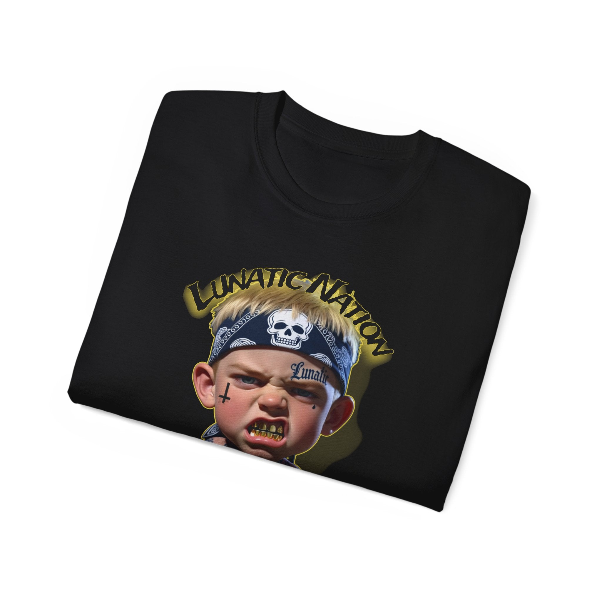 Country Lunatic Band Tee — "Lunatic Nation" Independent Records Shirt