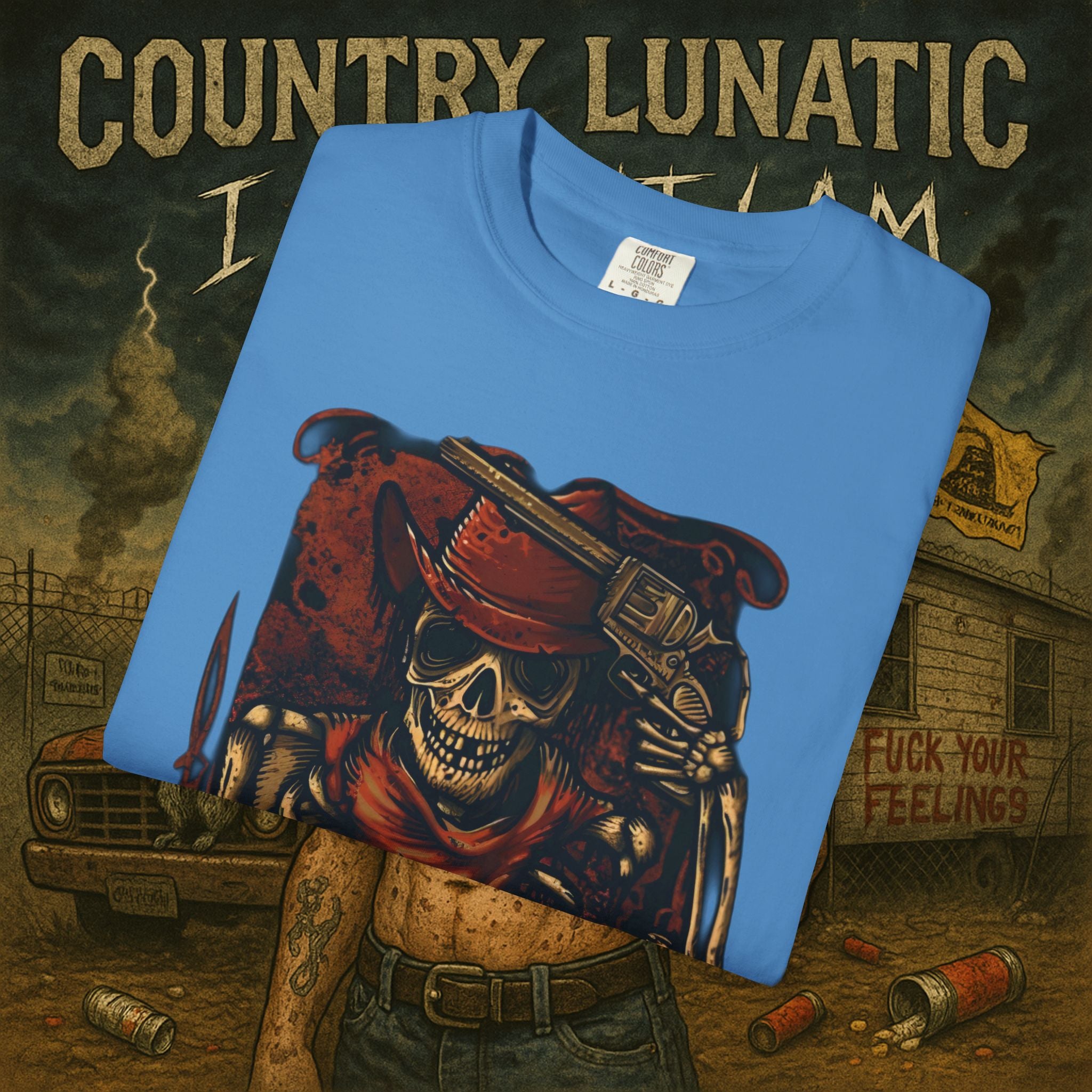 Country Lunatics Unisex T-shirt - For the Country Lunatic Fams
