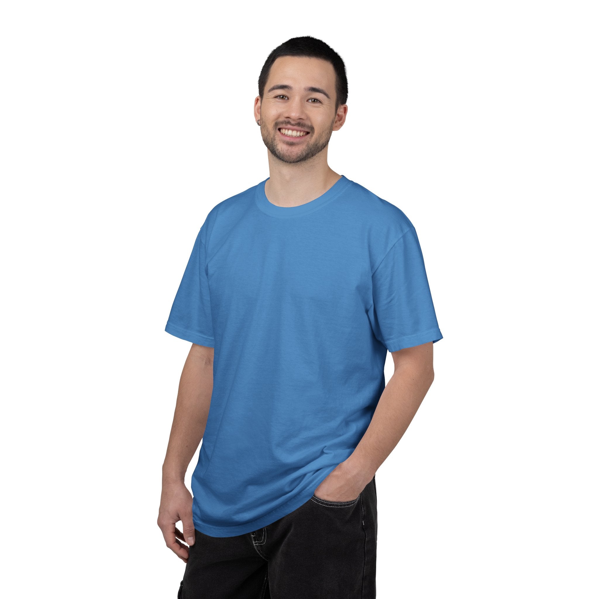 Garment-Dyed T-shirt Country Lunatic Logo #2 Back Print