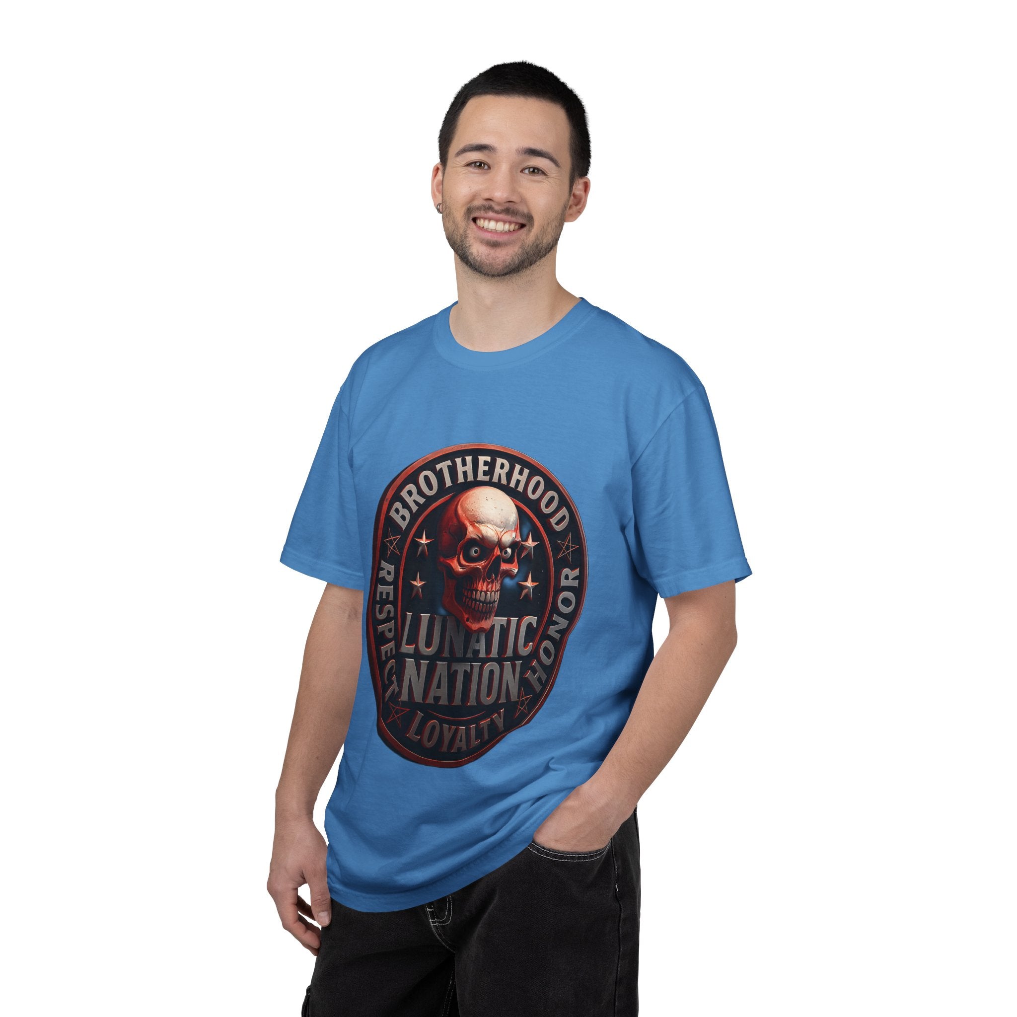 Country Lunatic Unisex Garment-Dyed T-shirt - Lunatic Nation Graphic Tee #2