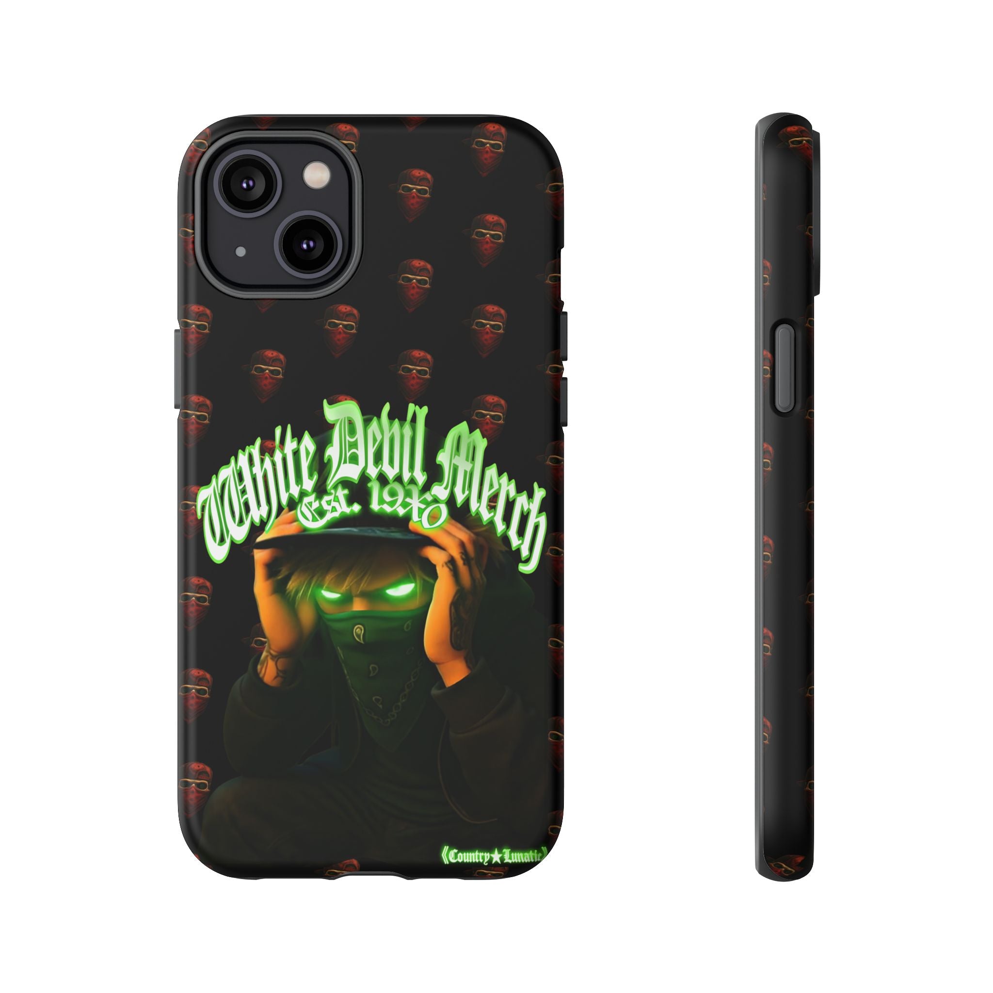Copy of Copy of Phone Cases - White Devil Merch Collection for iPhones and Google Phones
