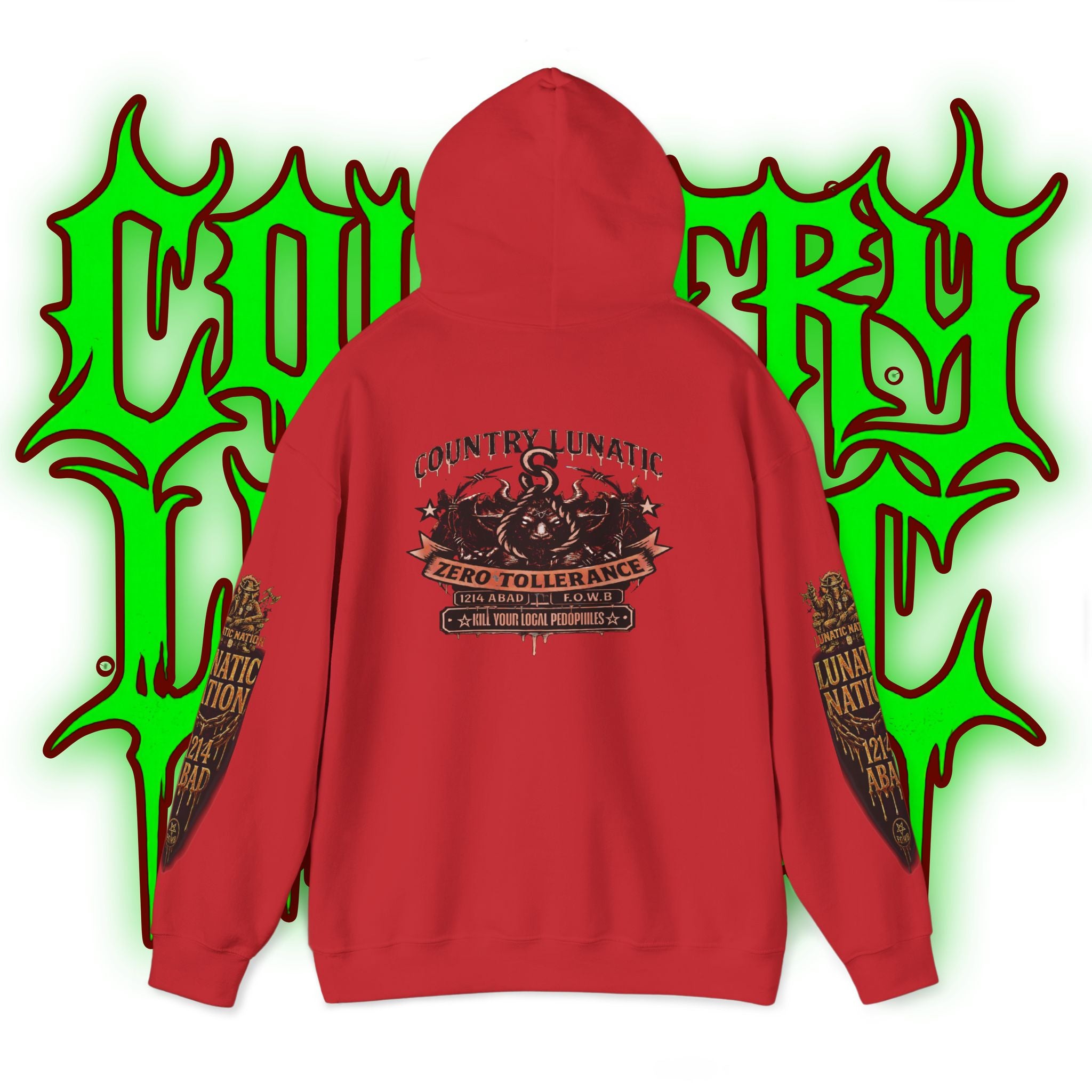 Zero Tolerance 1214 ABAD Lunatic Nation Design