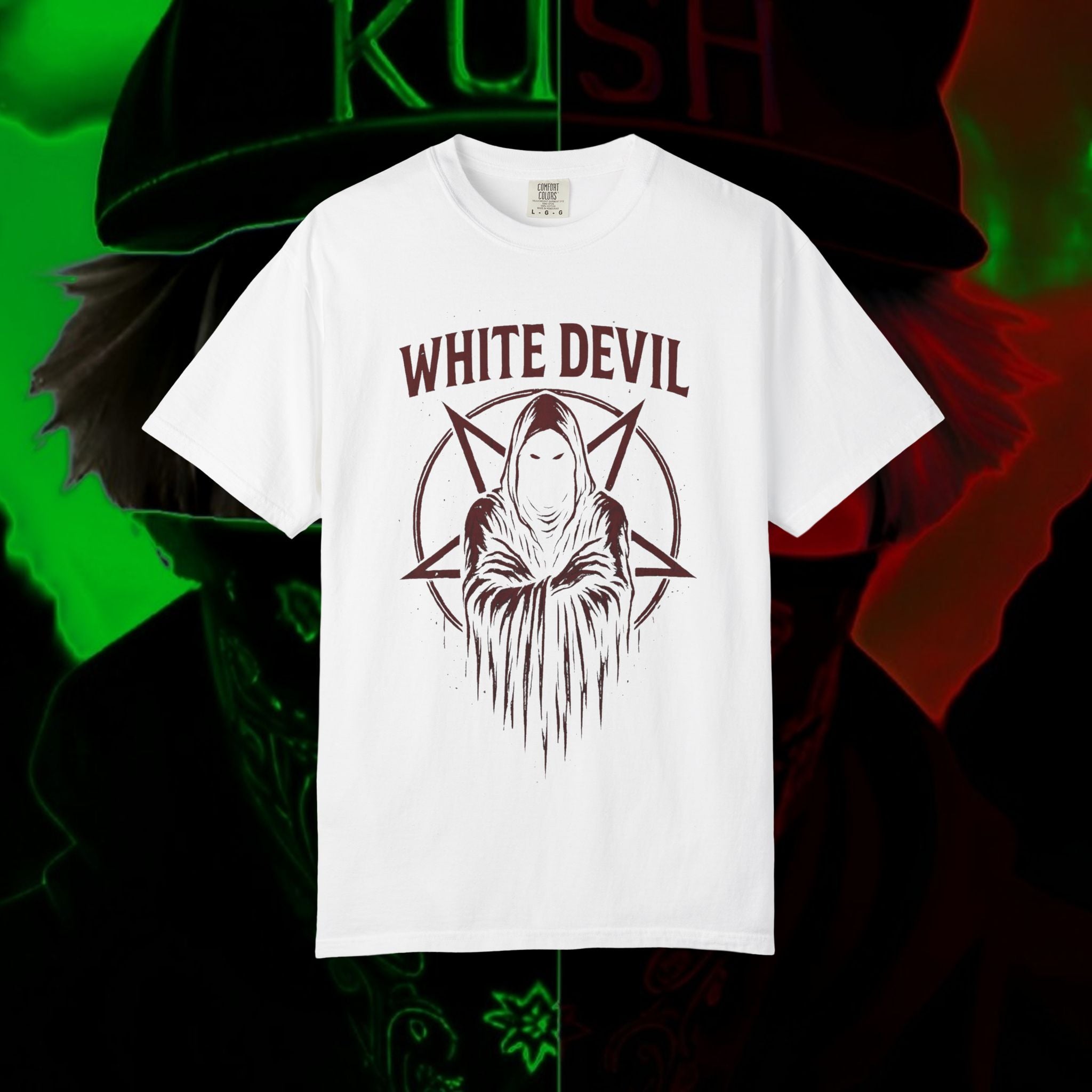 Garment-Dyed T-shirt Country Lunatic & Lunatic Nation Demonic Intentions Edition
