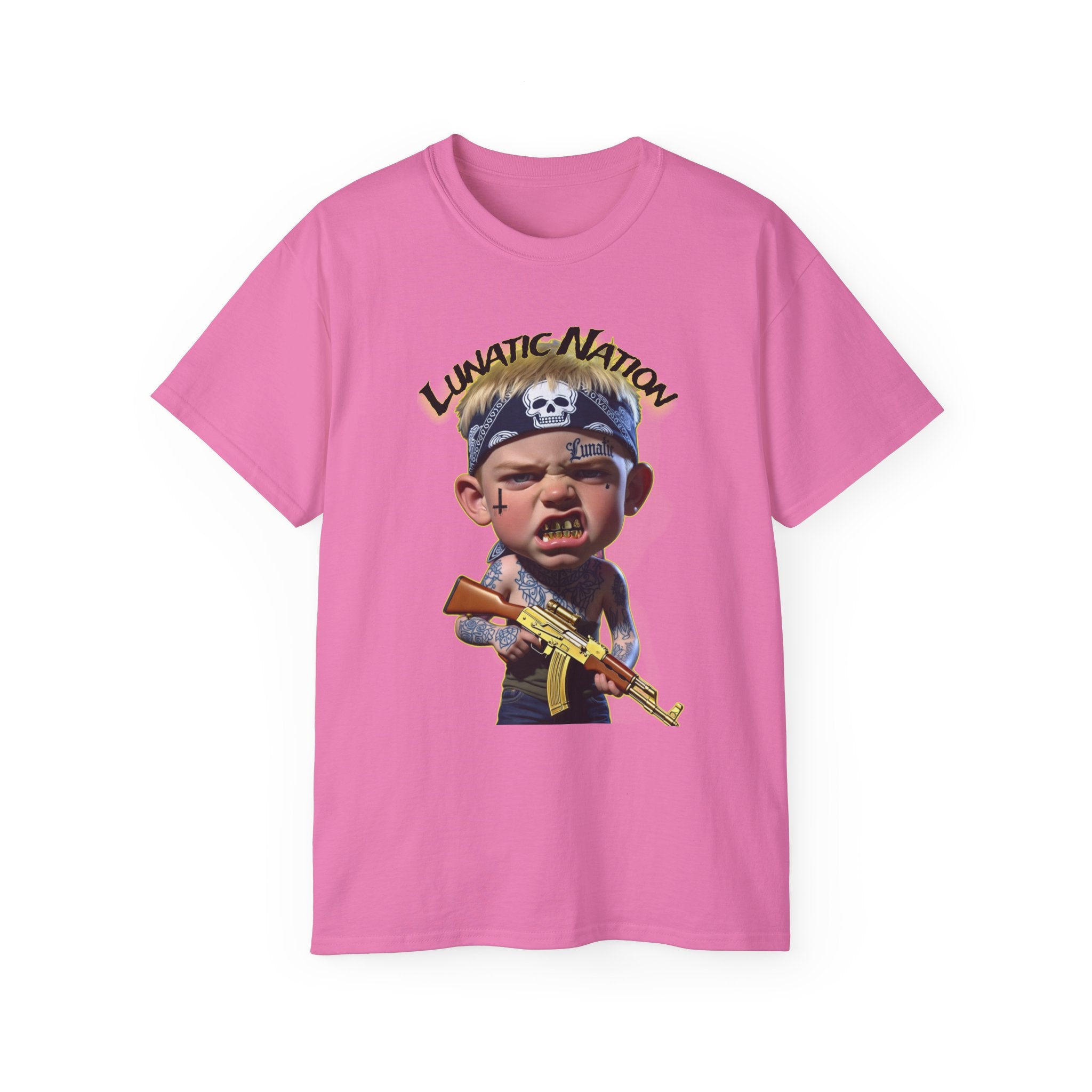 Country Lunatic Band Tee — "Lunatic Nation" Independent Records Shirt
