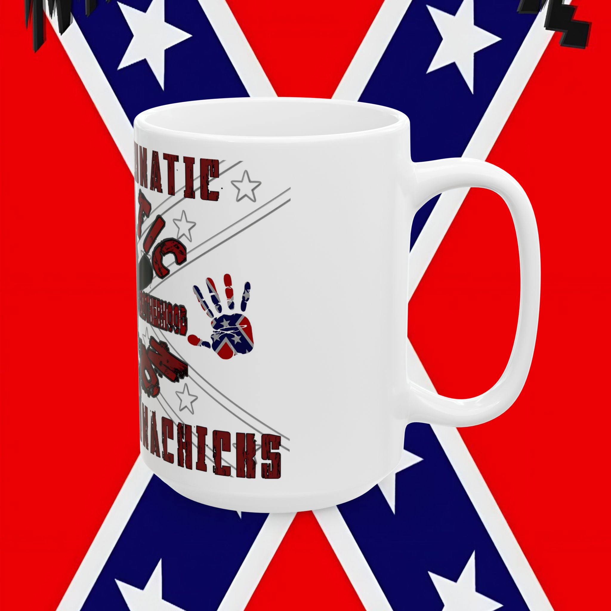 Funny Country Lunatic Mug - Certified Big Dick, 11oz & 15oz Ceramic Coffee Cup