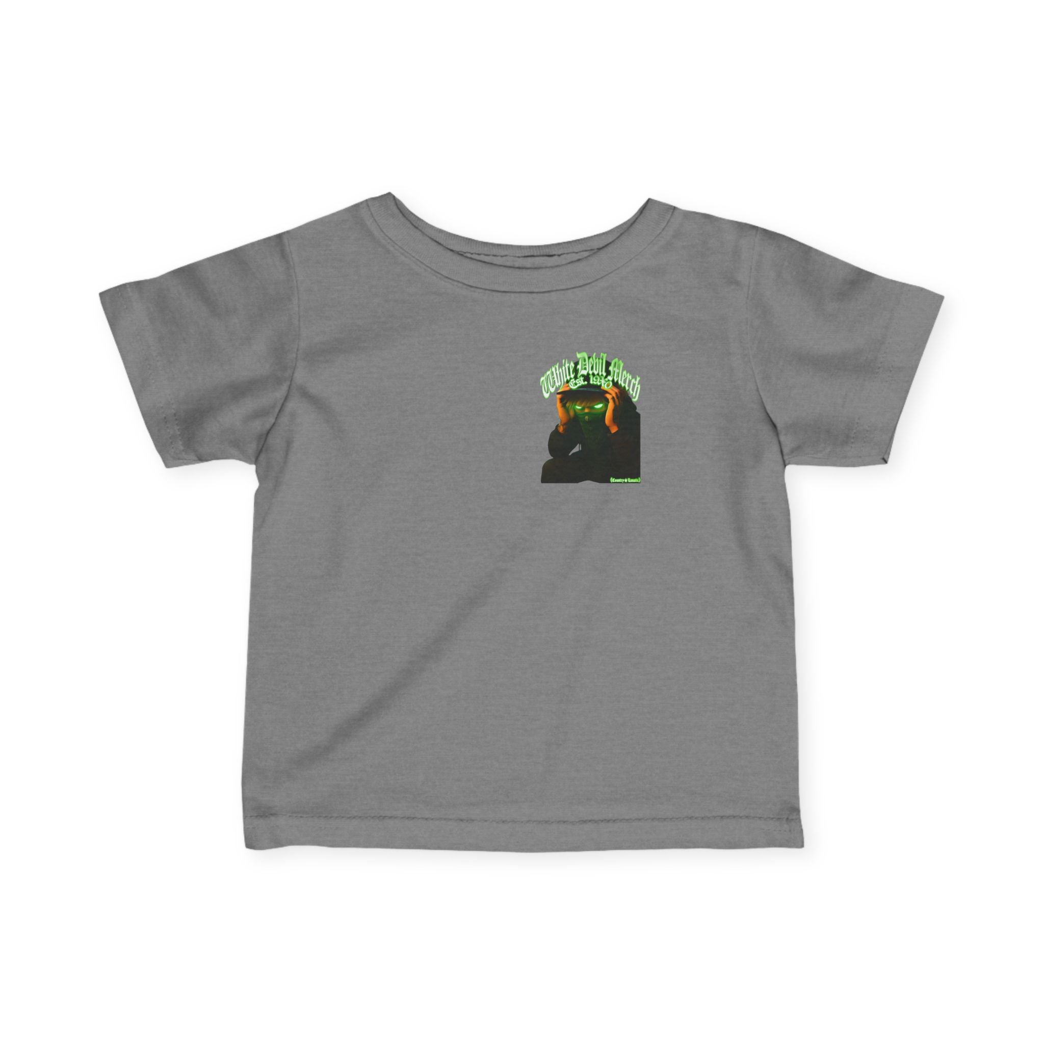 Rebel Spirit Infant Tee: Trendy Kids Apparel, Baby T-Shirt, Fashionable Infant Outfit, Playful Toddler Wear, Unique Baby Gift