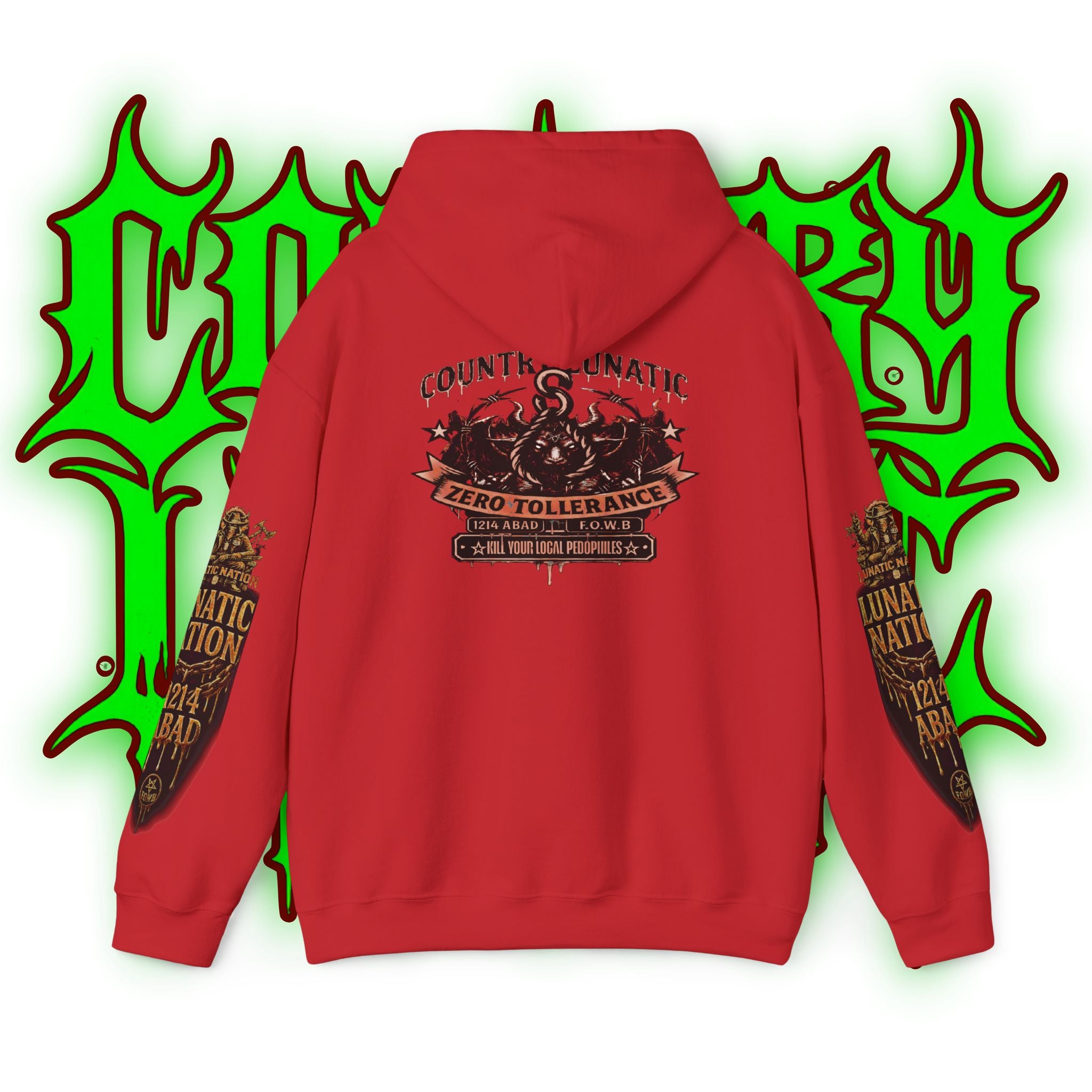 Zero Tolerance 1214 ABAD Lunatic Nation Design
