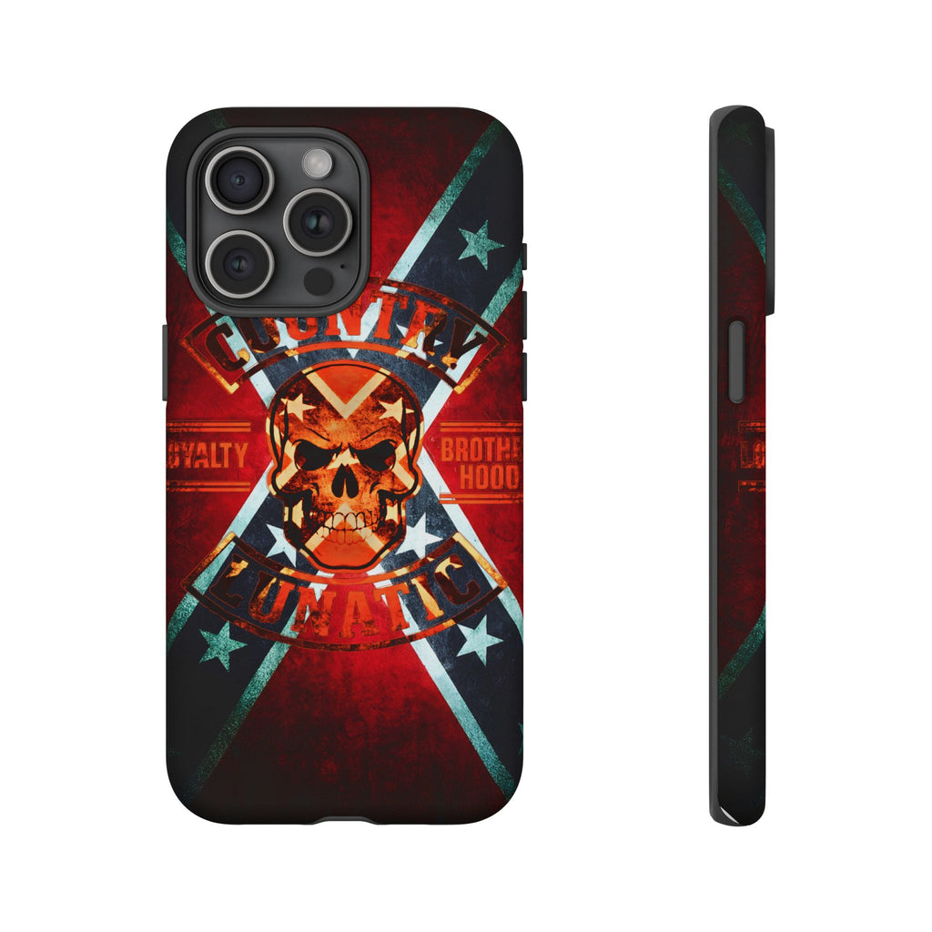 Phone Case - The Rebel Country Lunatic Tough Case
