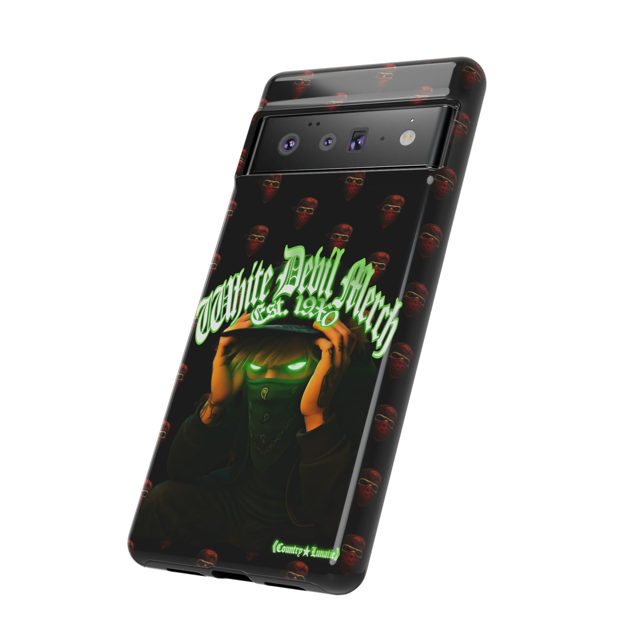 Phone Cases - White Devil Merch Collection for iPhones and Google Phones