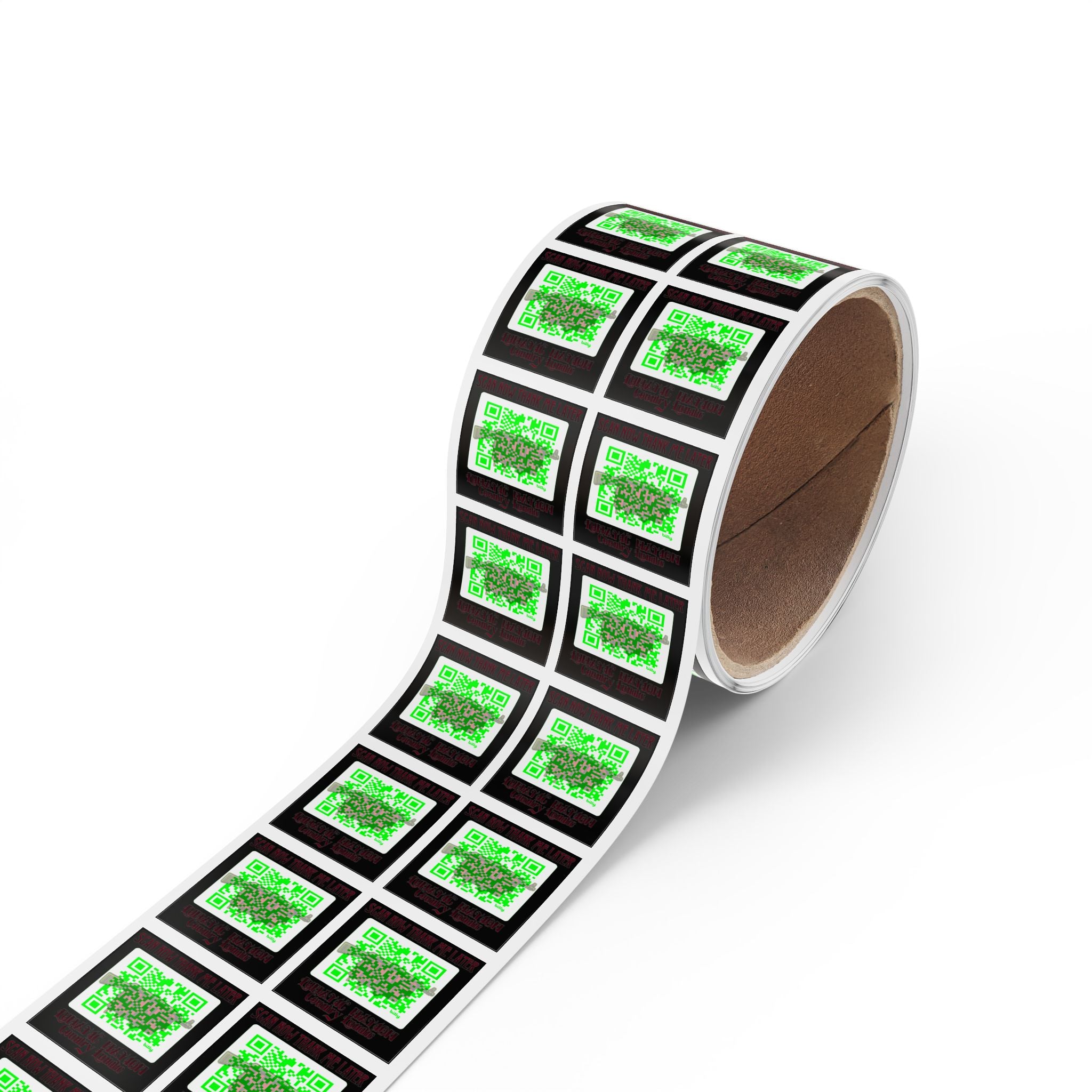 Country Lunatics QR Stickers for Real Support