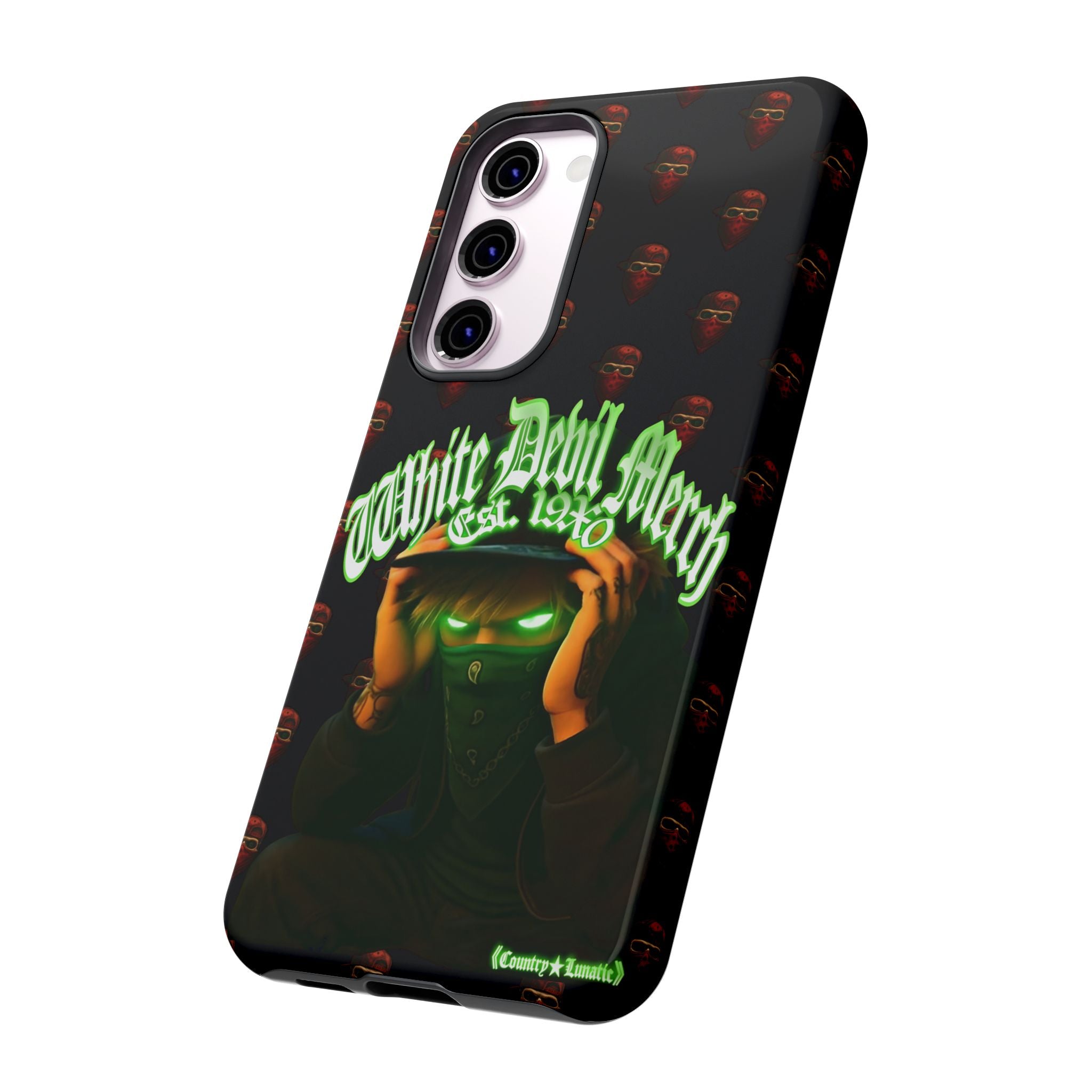 Phone Cases - White Devil Merch Collection for iPhones and Google Phones