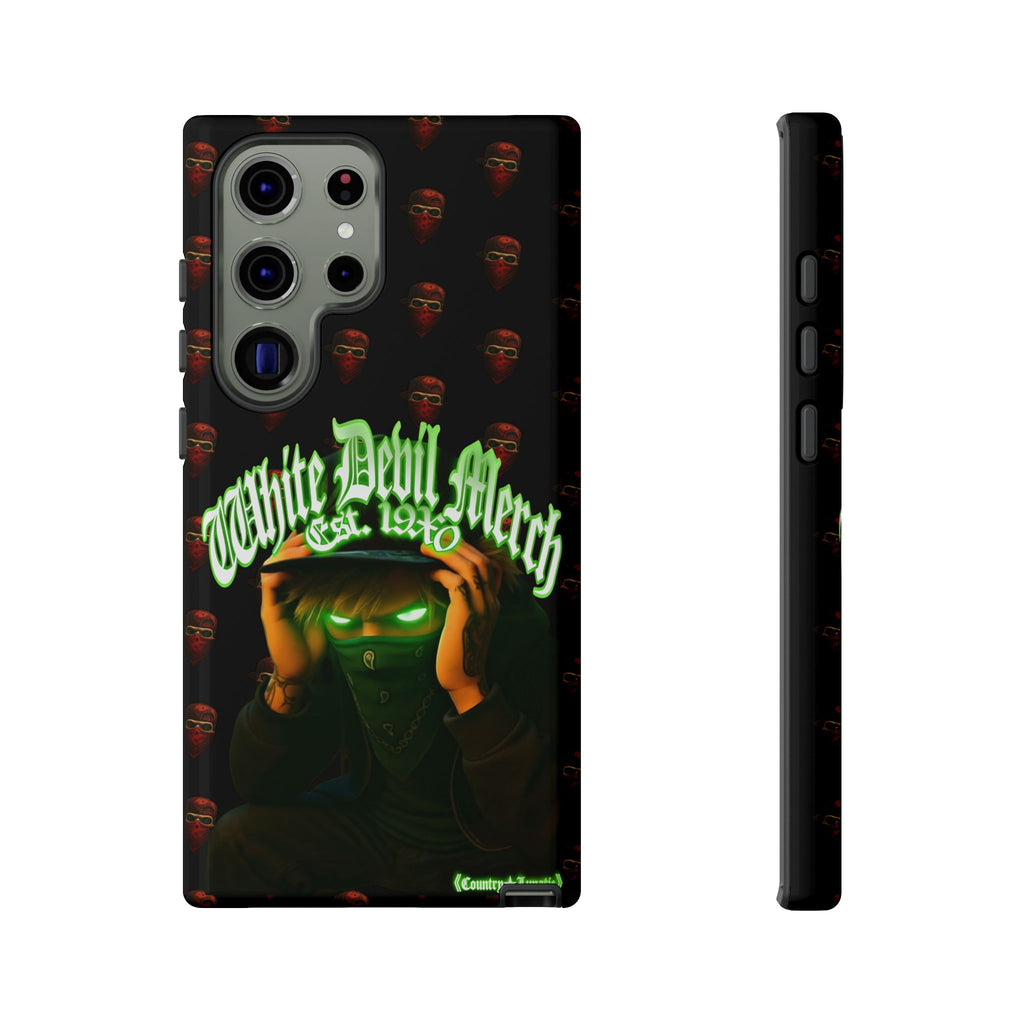 Phone Cases - White Devil Merch Collection for iPhones and Google Phones