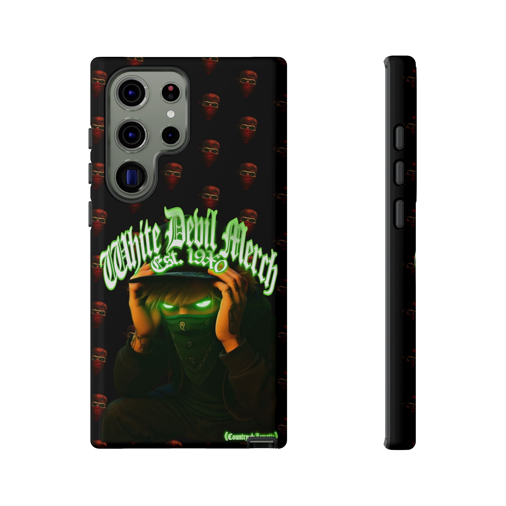 Copy of Copy of Phone Cases - White Devil Merch Collection for iPhones and Google Phones