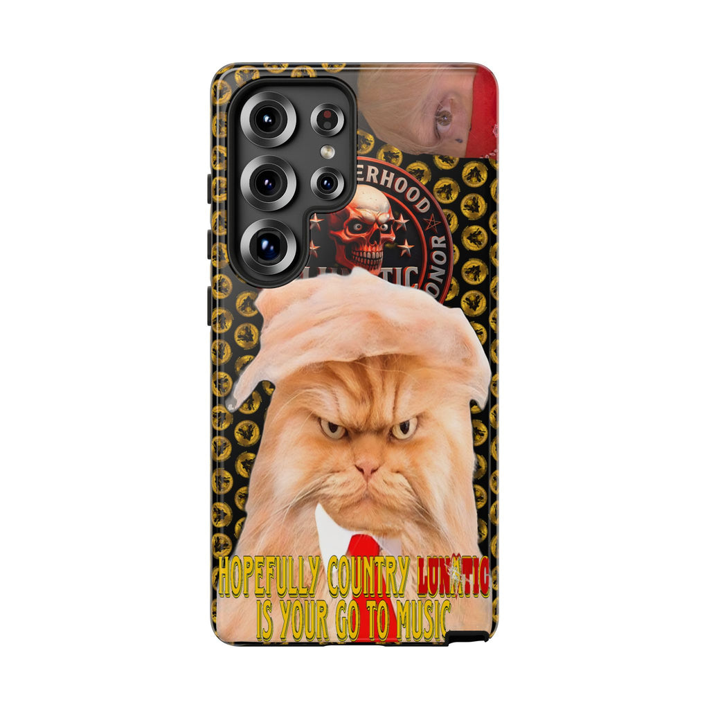 Phone Case - Kitty Country Lunatic Music Lover