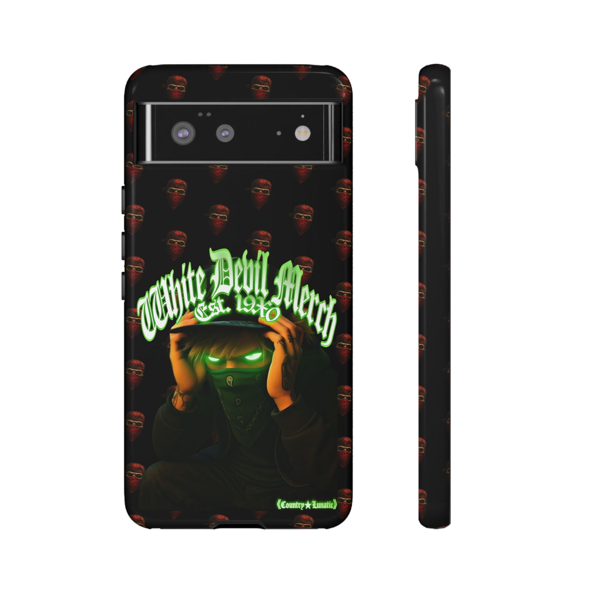 Copy of Copy of Phone Cases - White Devil Merch Collection for iPhones and Google Phones