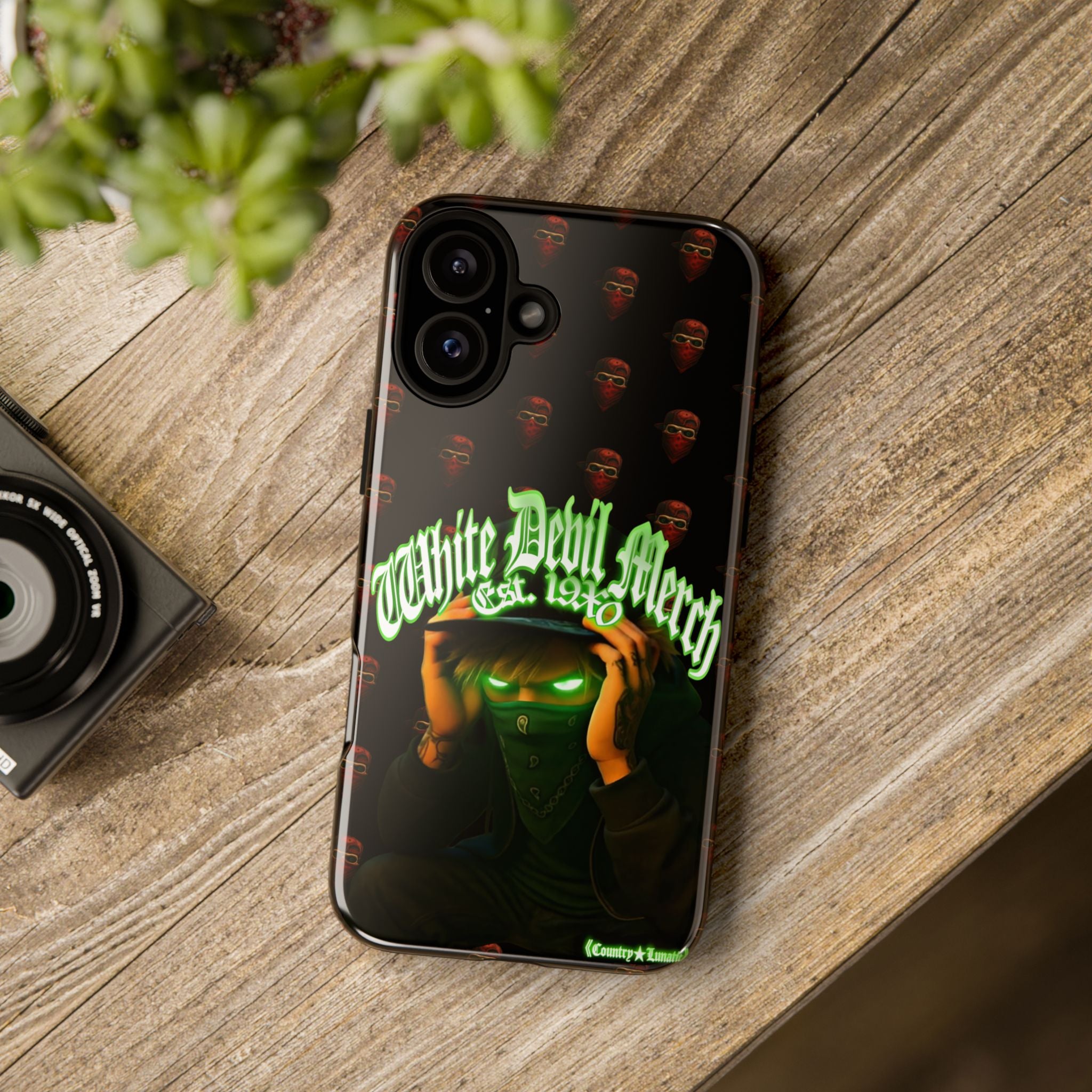 Phone Cases - White Devil Merch Collection for iPhones and Google Phones