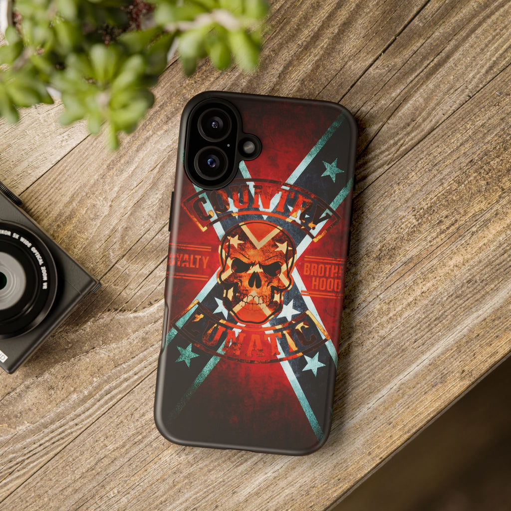Phone Case - The Rebel Country Lunatic Tough Case