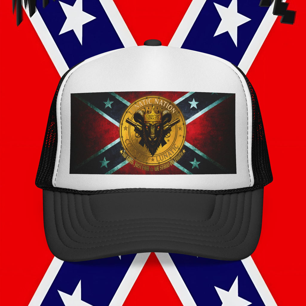Trucker Cap - Rebel Flag New Logo Design