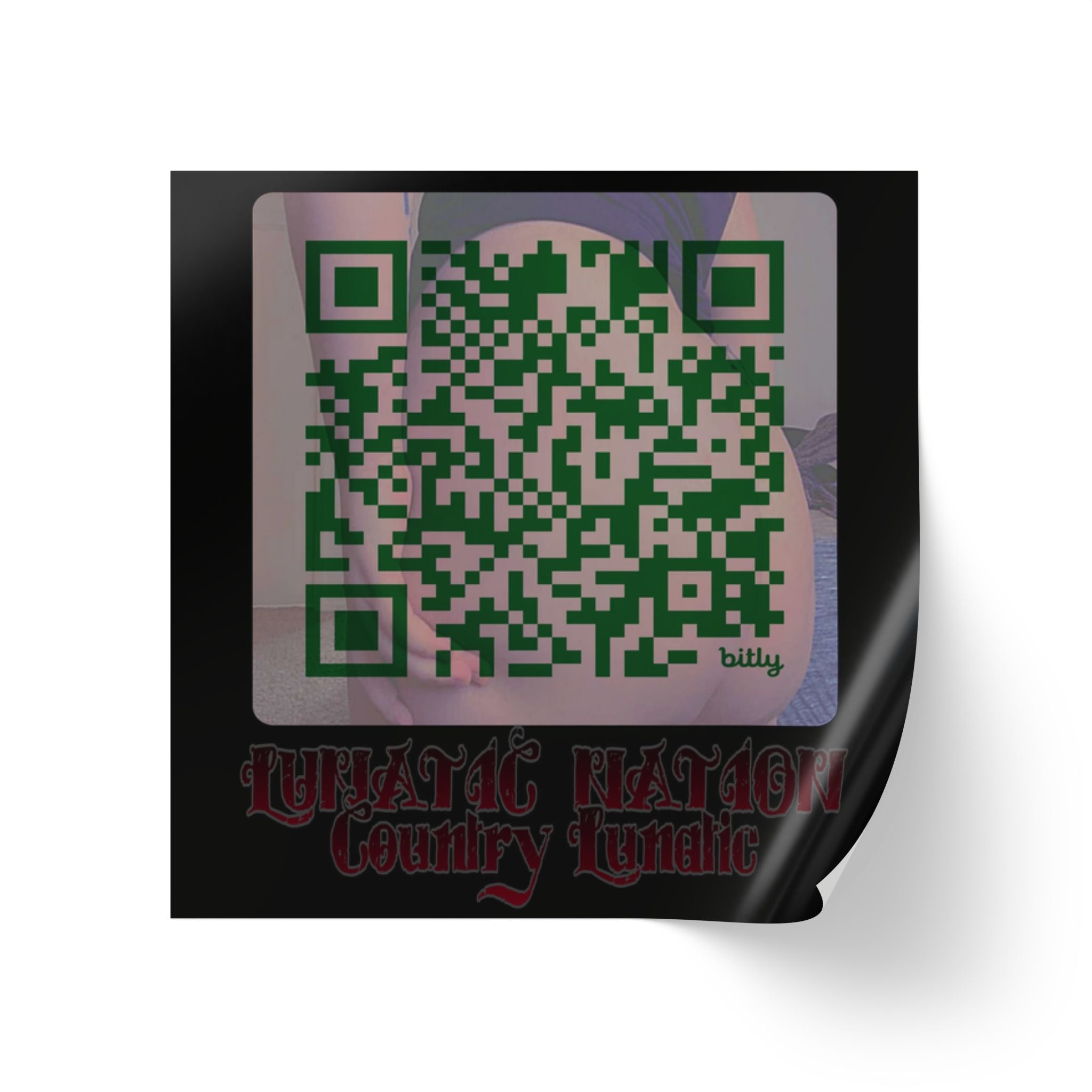 Sticker Rolls - Country Lunatics QR Stickers for Real Support