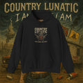 Country Lunatic Hooded Sweatshirt - Ride Hard, Die Loud