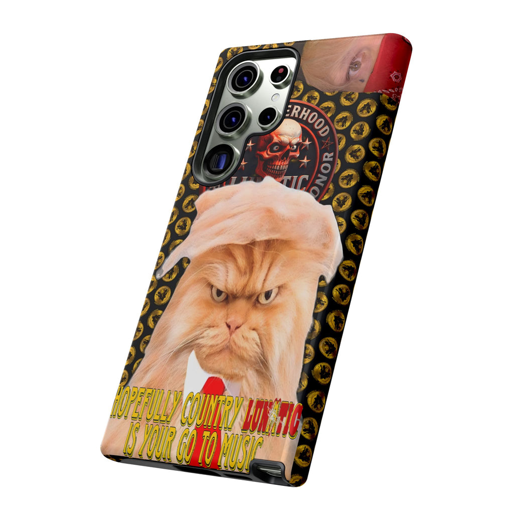 Phone Case - Kitty Country Lunatic Music Lover