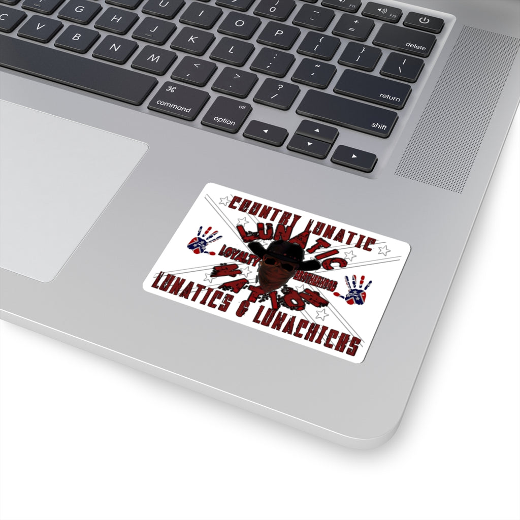 Stickers - LUNATIC NATION FLAG Kiss-Cut Stickers