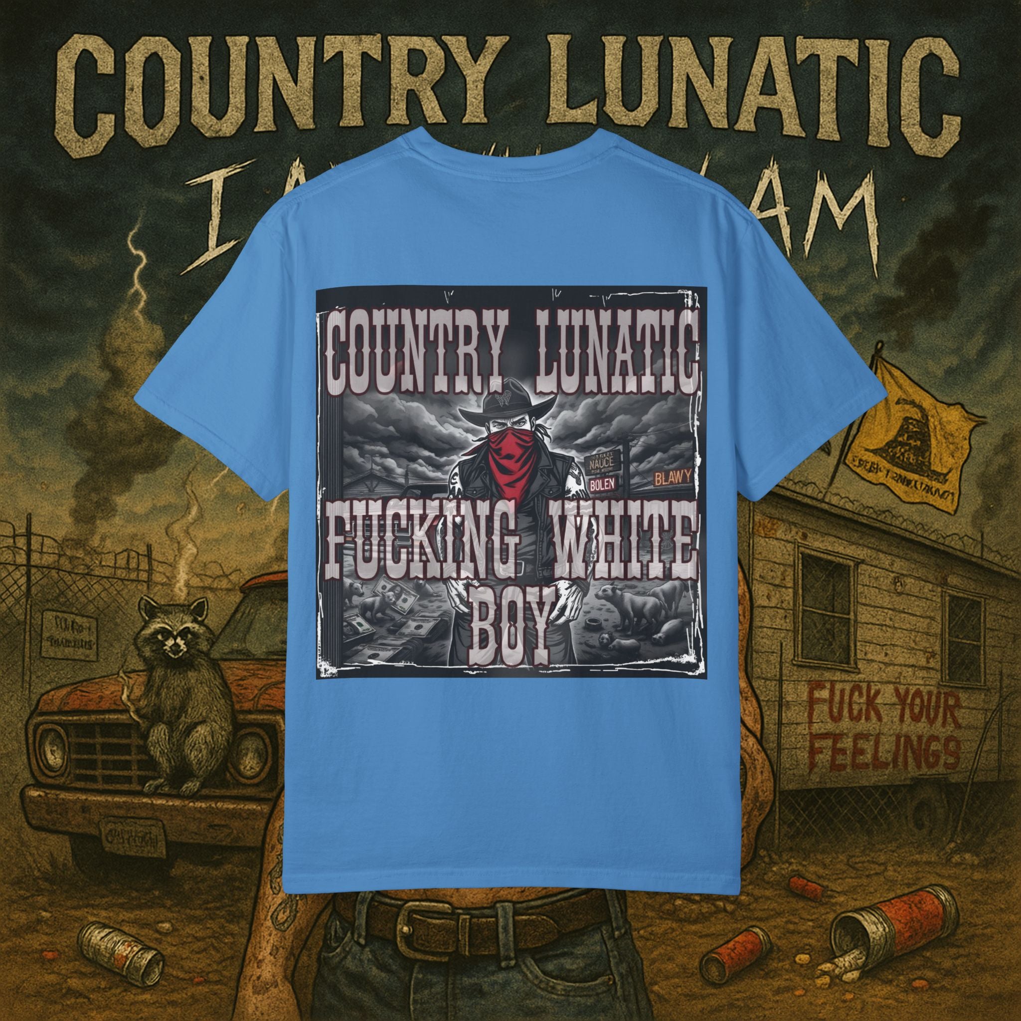Country Lunatics Unisex T-shirt - For the Country Lunatic Fams