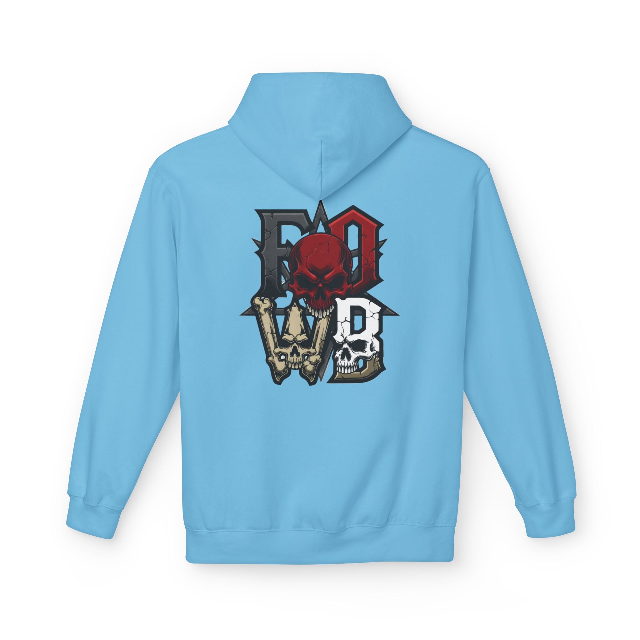 F.O.W.B. Back Art Hoodie — Graphic Midweight Fleece Sweatshirt
